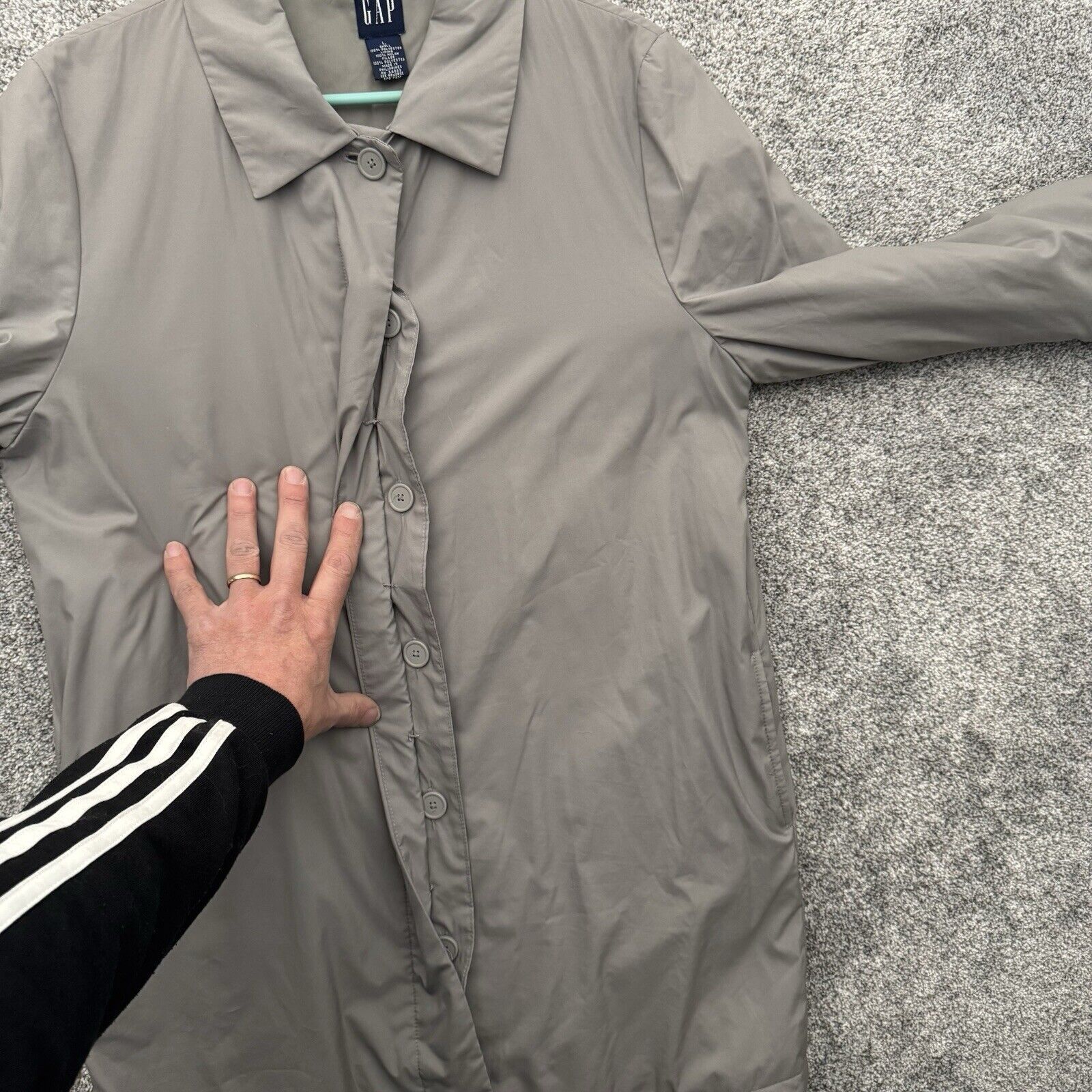 Gap Vintage Gap Car Coat Mens Large Insulated 90s Y2K Classic Size US L / EU 52-54 / 3 - 9 Thumbnail