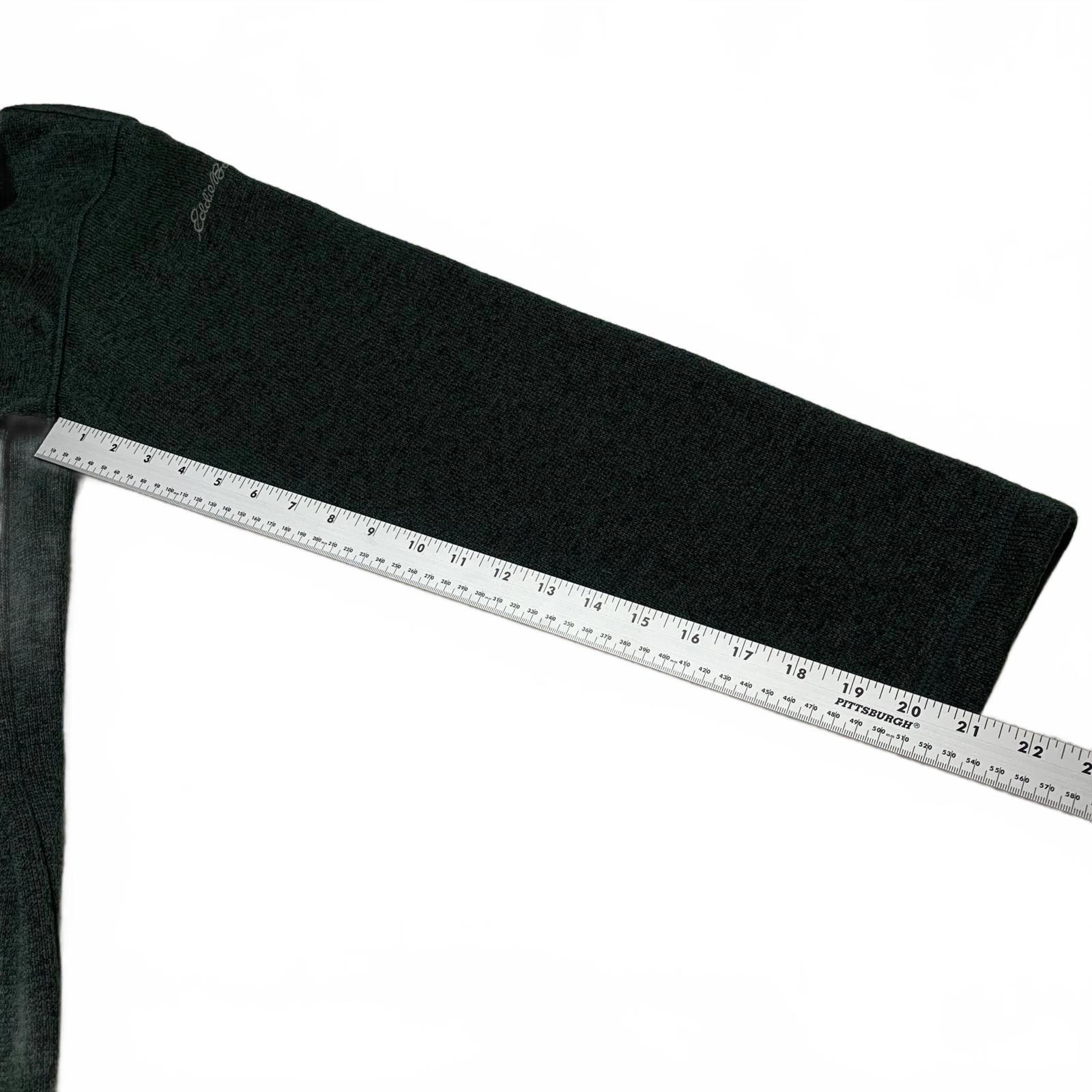 Eddie Bauer Eddie Bauer Men's Medium Green Quarter Zip Fleece Size US M / EU 48-50 / 2 - 7 Thumbnail