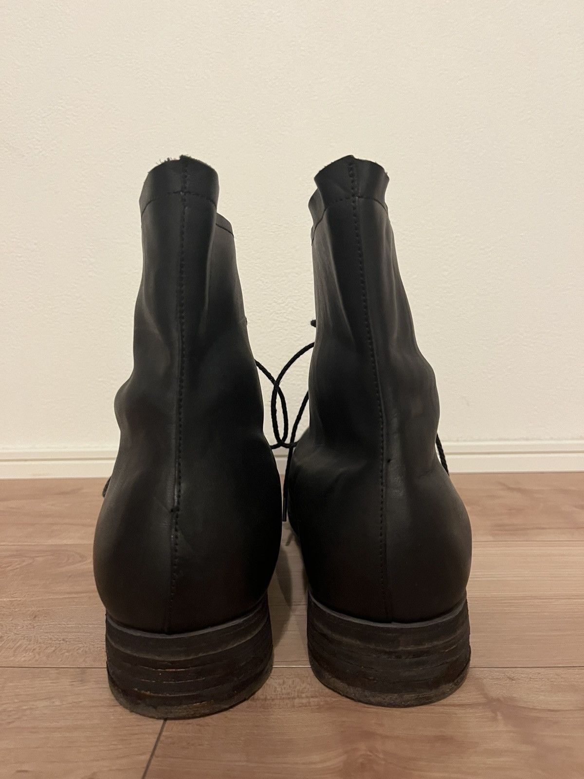 A1923 A DICIANNOVEVENTITRE Horse Leather Ankle Boots Size US 10 / EU 43 - 6 Thumbnail