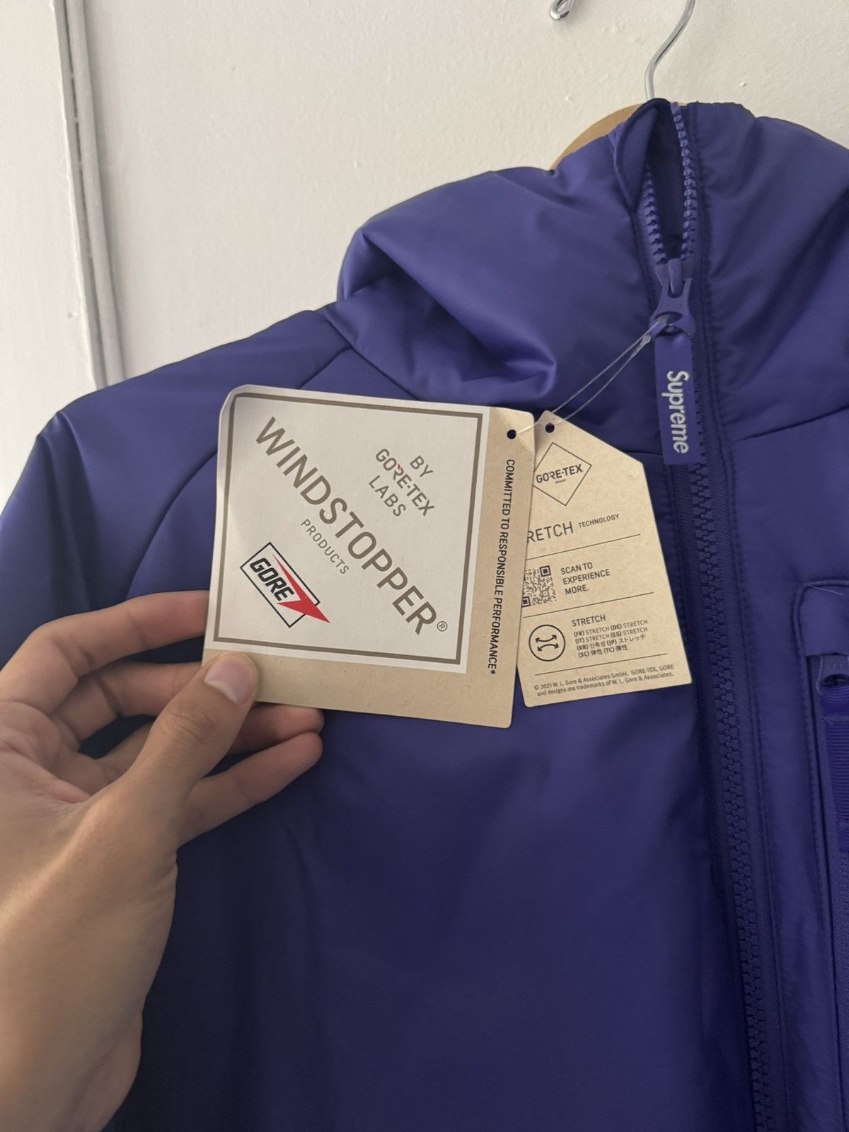 Supreme WINDSTOPPER Insulated Hooded Jacket