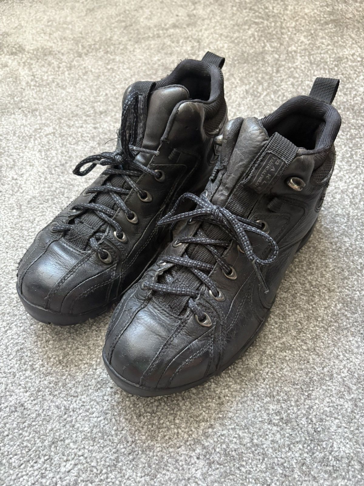 Vintage Oakley Flak Leather Tactical Field Black 2000s Boots Size US 9 / EU 42 - 4 Thumbnail