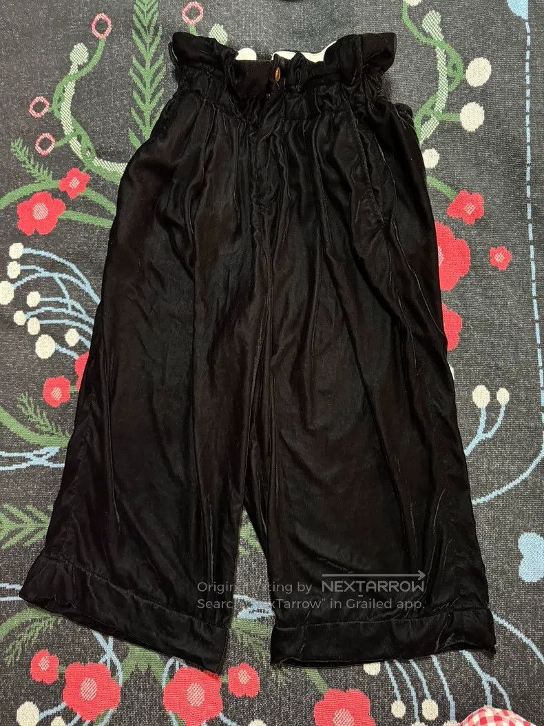 Comme des Garcons Comme Des Garcons size XS Antique Velvet Flower Bud High W Size 22" - 1 Thumbnail