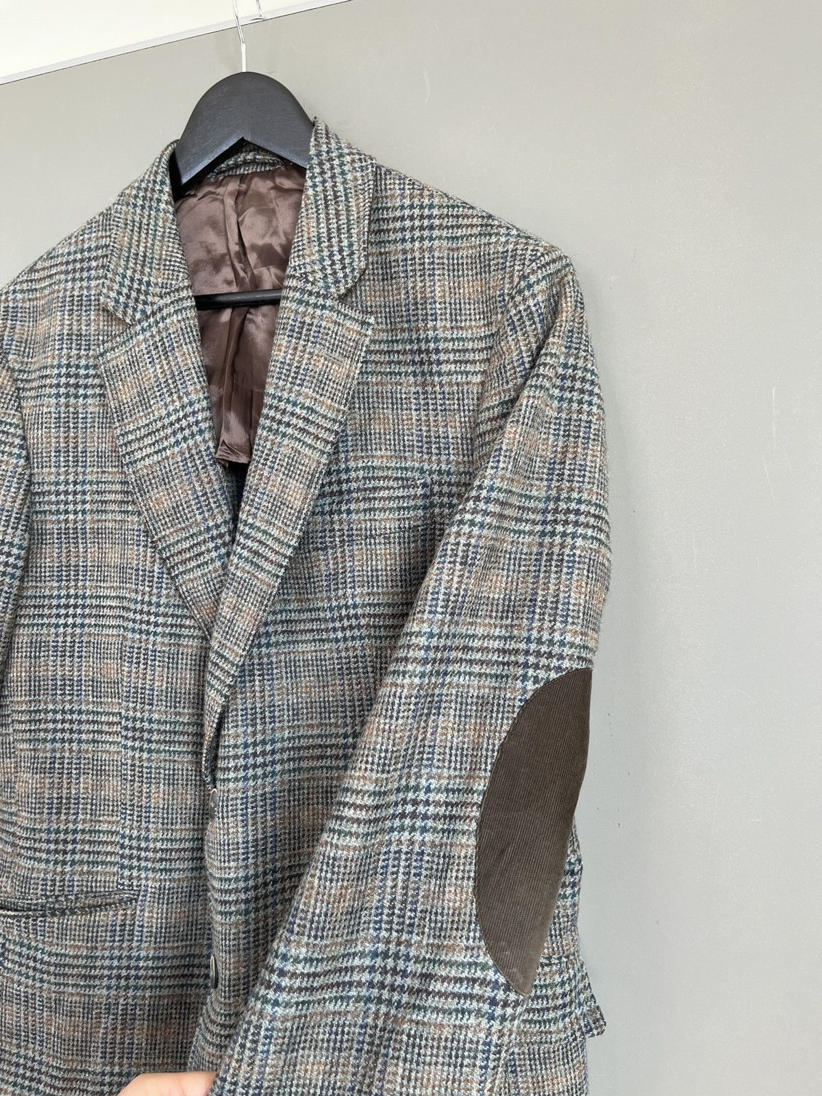 Hackett Hackett Tweed Wool Blazer Size 52L - 7 Thumbnail