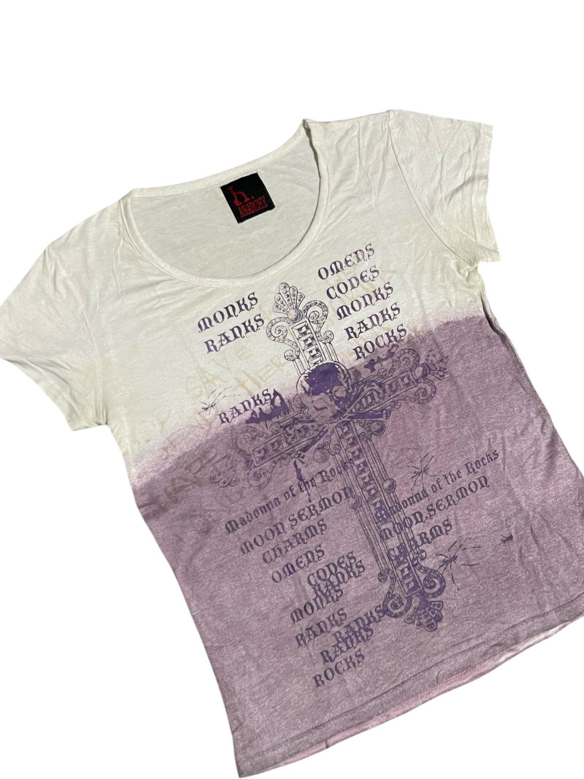 If Six Was Nine H Anarchy by Naoto T shirt Seditionaries Skull Punk Size US S / EU 44-46 / 1 - 3 Thumbnail