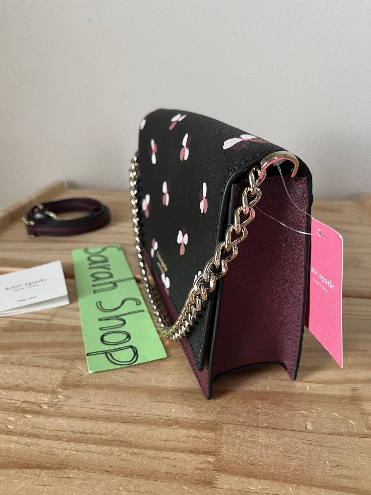 Kate Spade Kate Spade Cameron Dusk Buds Ditsy Convertible Crossbody Size ONE SIZE - 4 Thumbnail