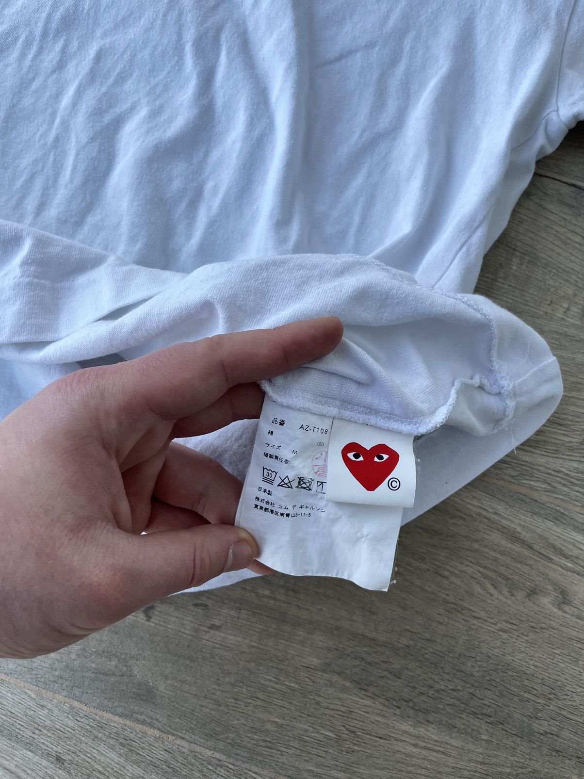 Comme des Garcons Comme Des Garçons White T shirt Size US M / EU 48-50 / 2 - 7 Thumbnail