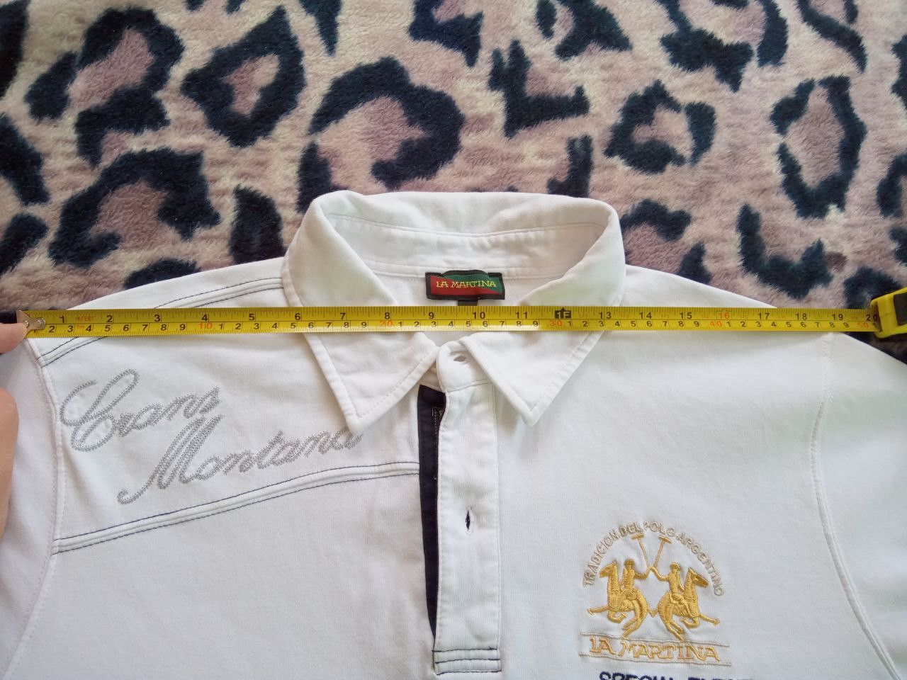 La Martina La Martina Polo On Snow Crans Montana Polo T-shirt Size US XXL / EU 58 / 5 - 13 Thumbnail