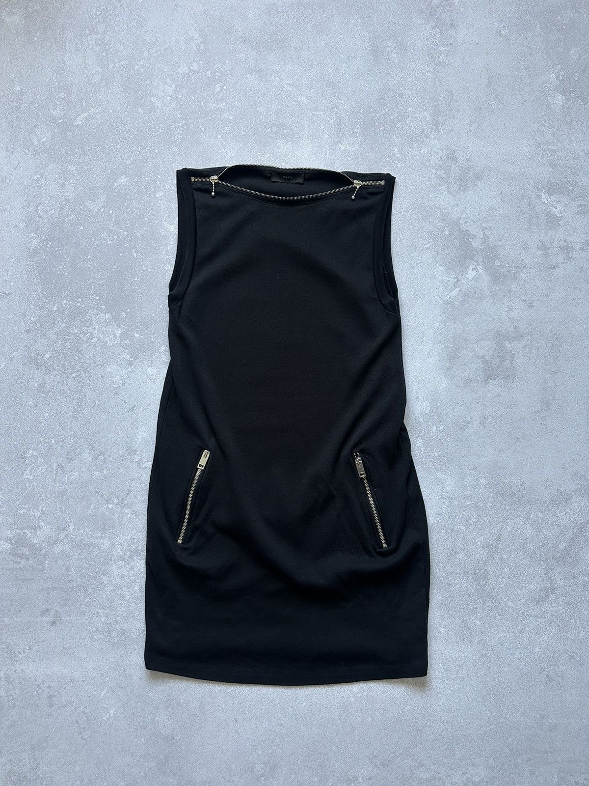 Diesel diesel women's dress small avantgarde black Size S / US 4 / IT 40 - 4 Thumbnail