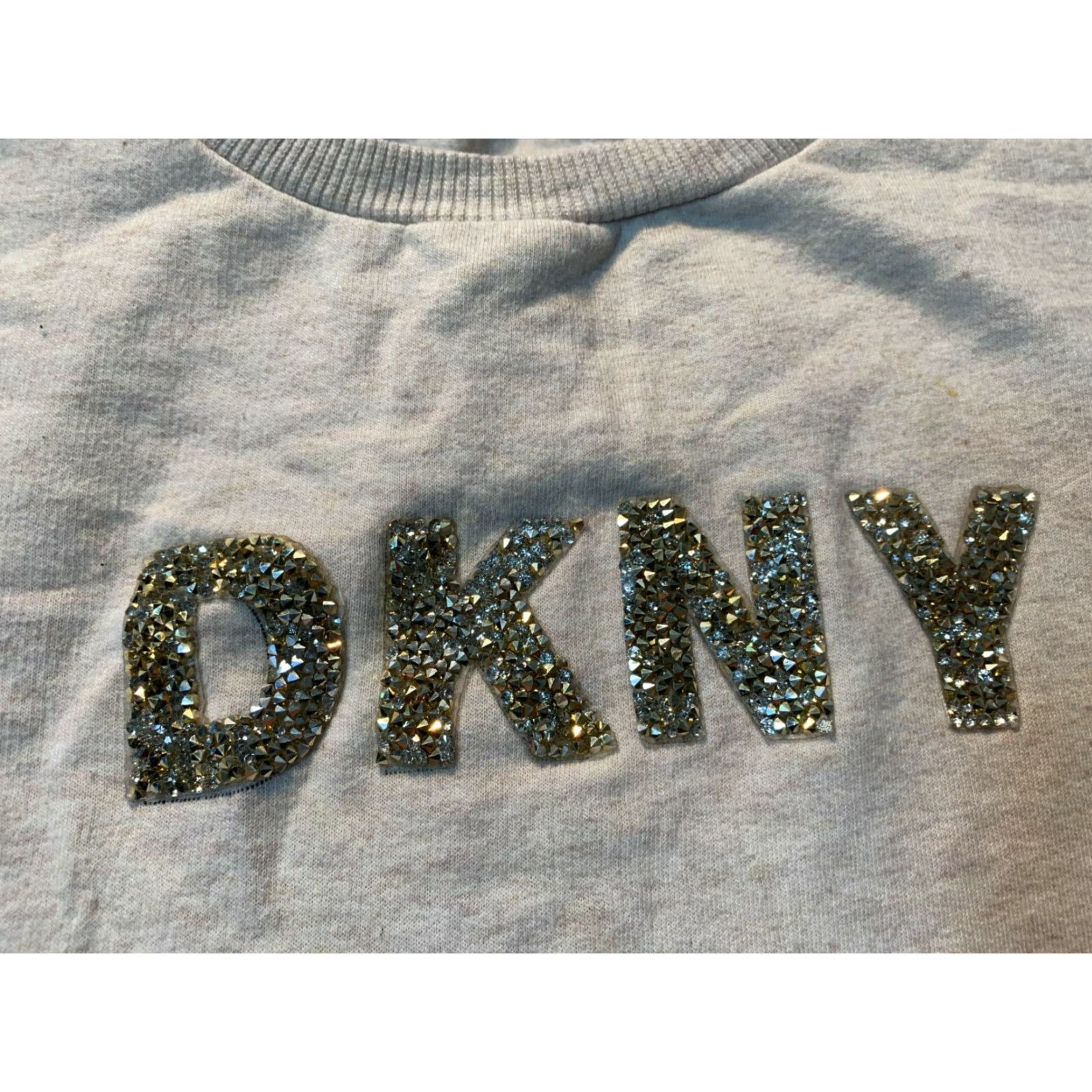 DKNY DKNY Sweater Womens XL Pullover Casual Long Sleeve Beige Solid Fall Classic Beig e XL Womens Regular Pattern DKNY Shirt? Size XL / US 12-14 / IT 48-50 - 2 Thumbnail