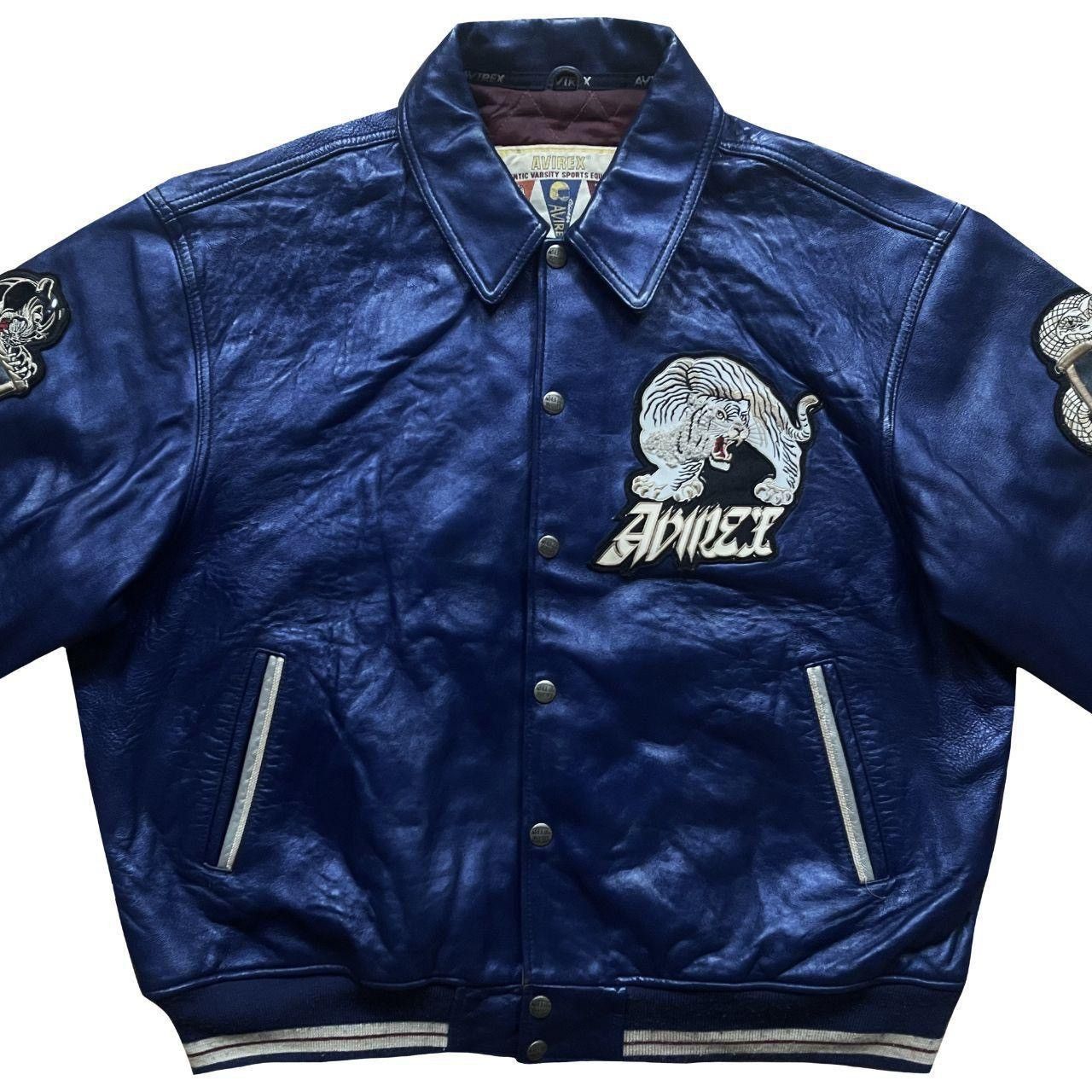 Avirex Avirex Leather Varsity Jacket Size US XXL / EU 58 / 5 - 4 Thumbnail