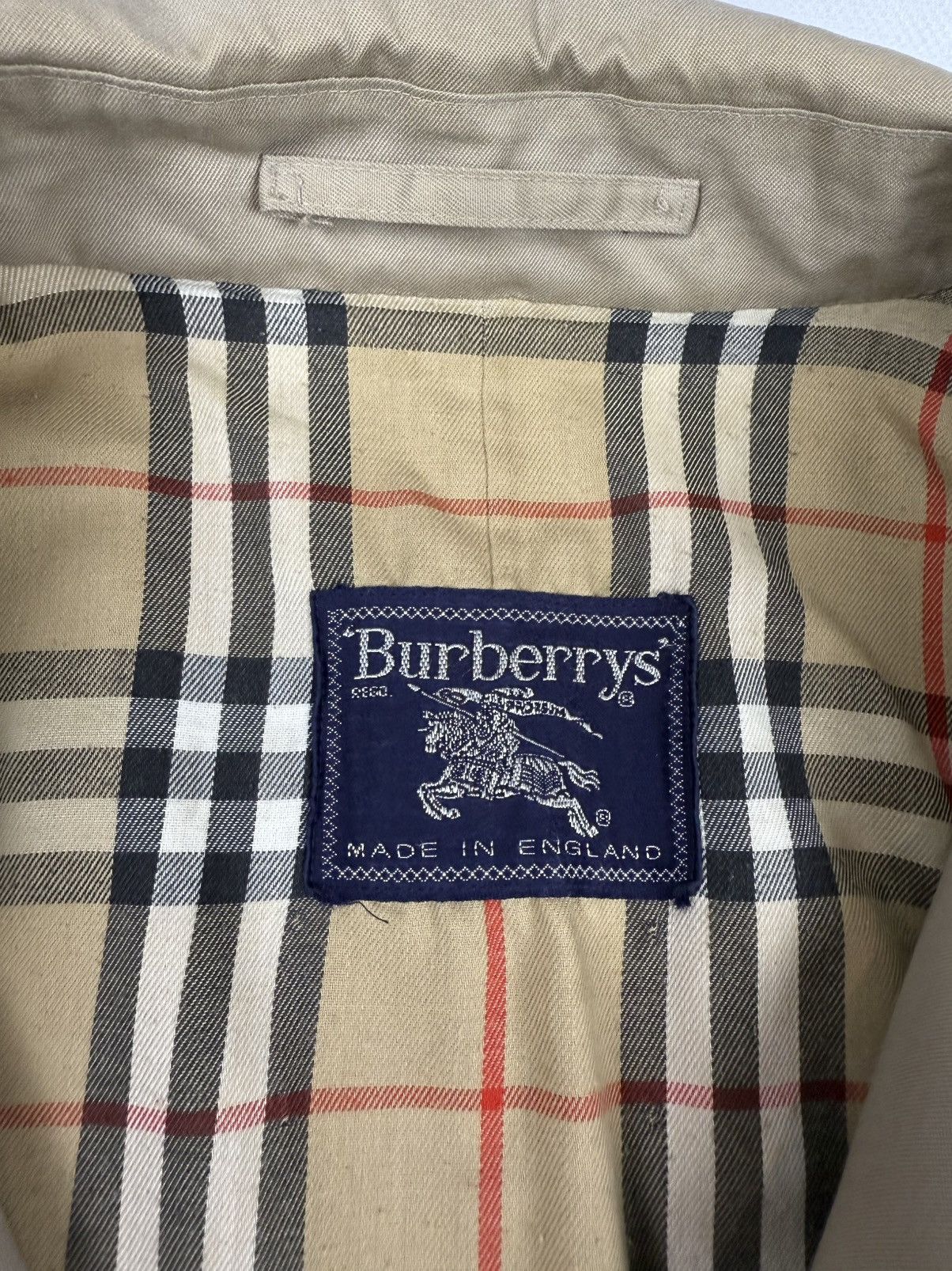 Burberry Burberry trench coat beige old money style whit novacheck Size US L / EU 52-54 / 3 - 8 Thumbnail