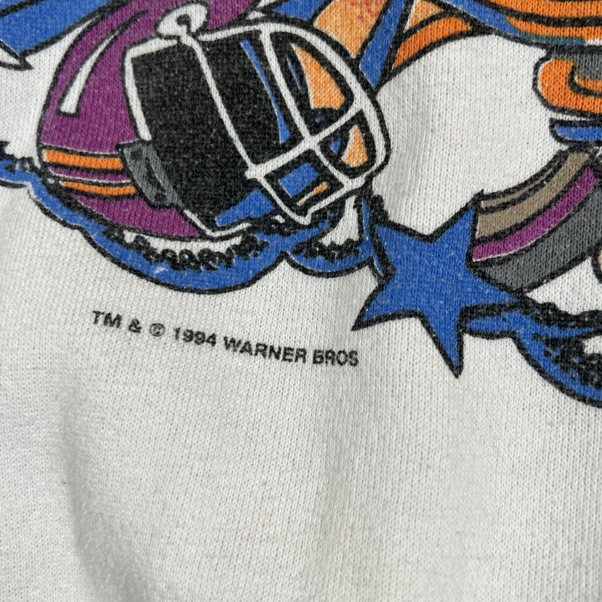 Vintage Vintage 1994 Freeze Taz Looney Tunes Sweatshirt Aop Football Size US M / EU 48-50 / 2 - 8 Thumbnail