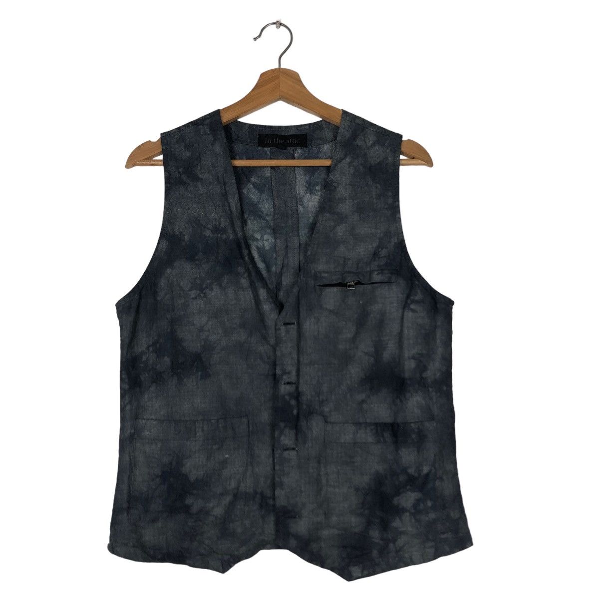 In The Attic 🔥Acid Wash Design Tank Top Biker Wear In The Attic Japan Size US M / EU 48-50 / 2 - 1 Thumbnail
