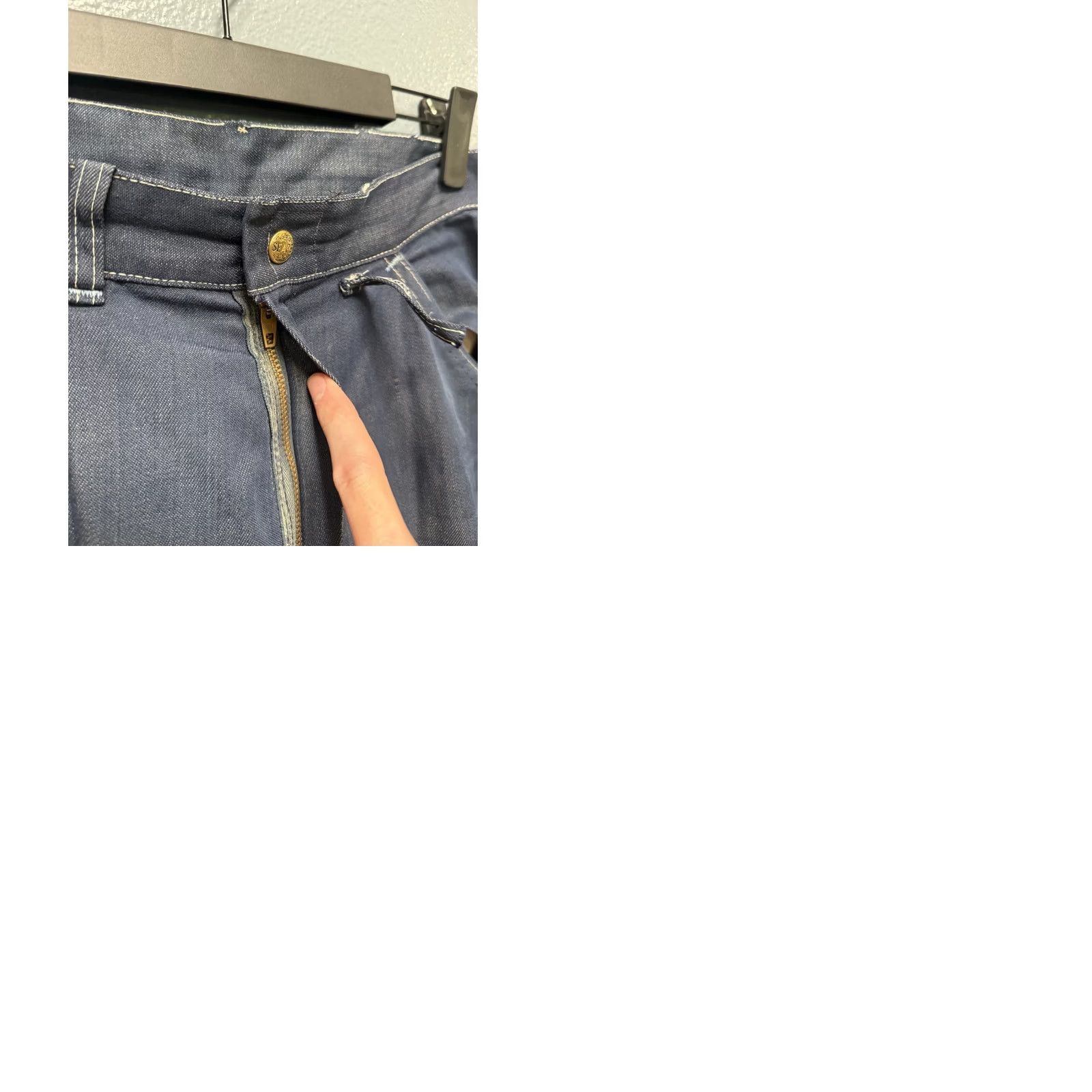 Sears VINTAGE Sears Sanforized Blue Cotton Men’s Carpenter Pants Sz 30 Size US 30 / EU 46 - 9 Thumbnail