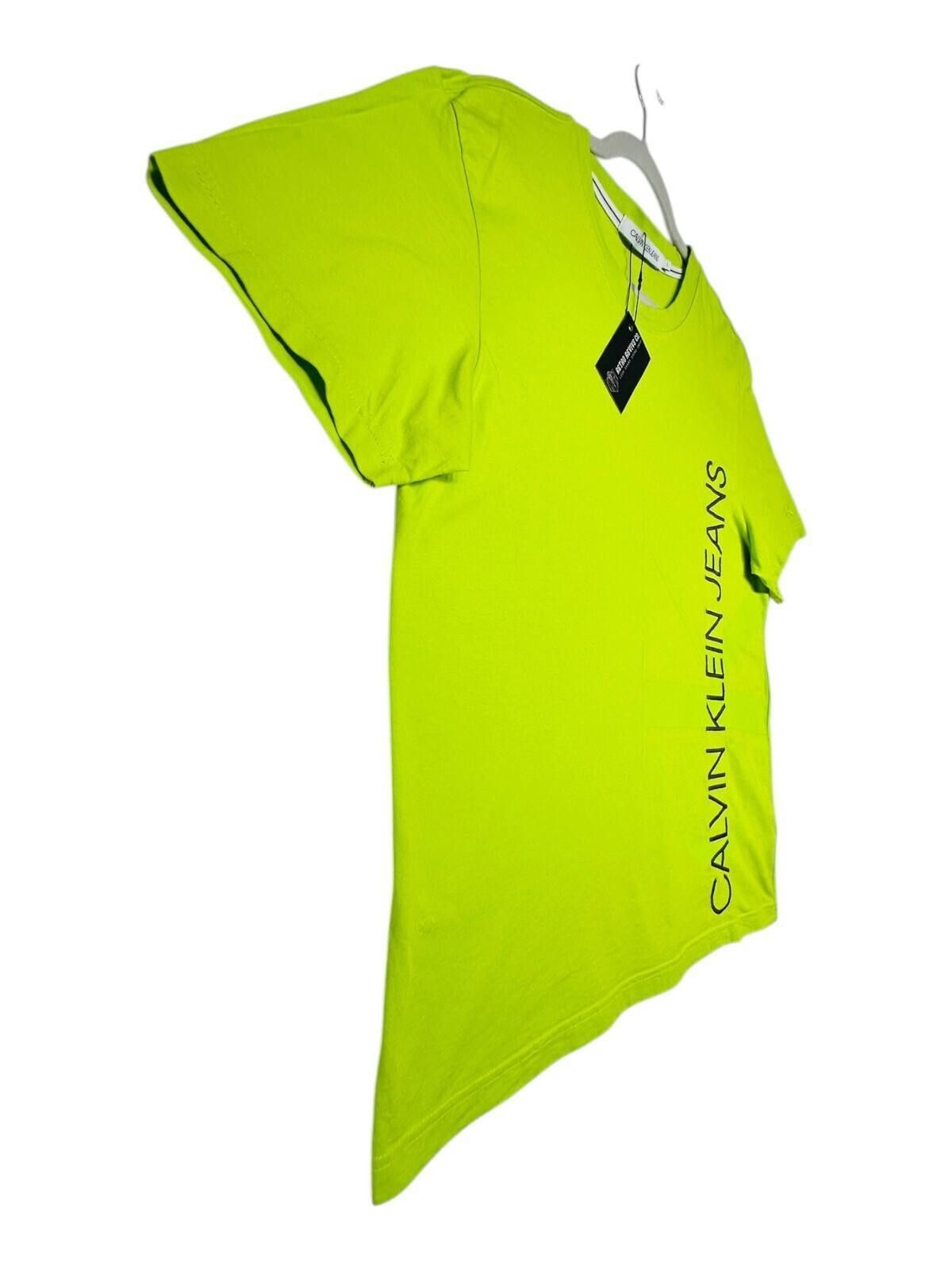 Calvin Klein Calvin Klein Jeans T-Shirt Men's UK Size L Green Bright Size US L / EU 52-54 / 3 - 4 Thumbnail
