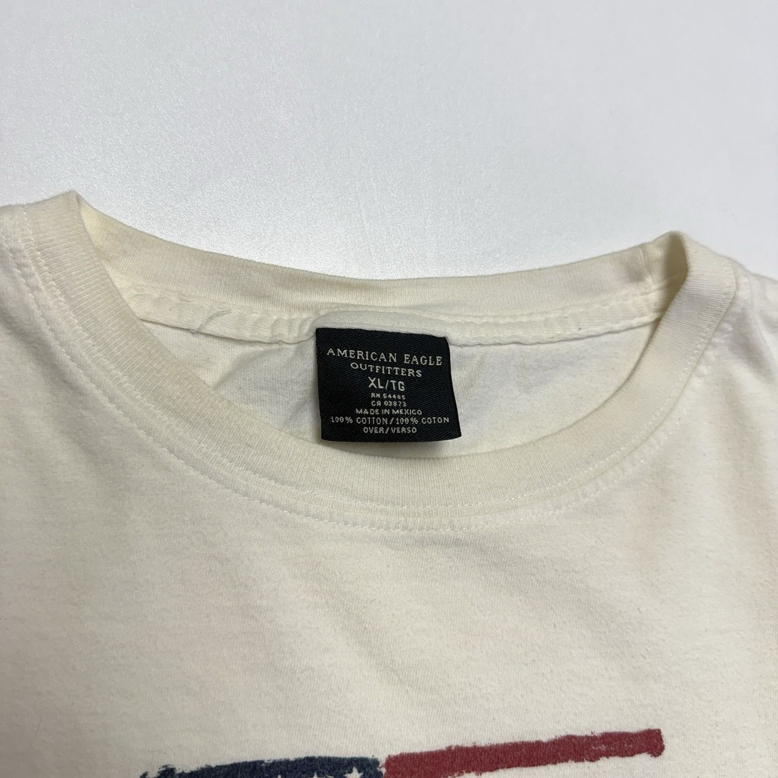 American Eagle Outfitters Vintage American Eagle American Flag T Shirt Mens XL 25.5x29 Size US XL / EU 56 / 4 - 12 Thumbnail