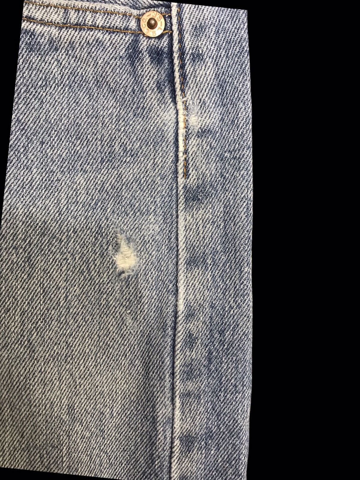 Levi's × Vintage 💥ARCHIVAL💥Vtg Levis 501 Regular Medium Wash Denim F63 Size US 34 / EU 50 - 9 Thumbnail