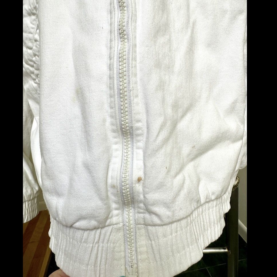 Other VINTAGE 1990s MENS WHITE COTTON JACKET MANELE BAY HAWAII Size US XL / EU 56 / 4 - 3 Thumbnail