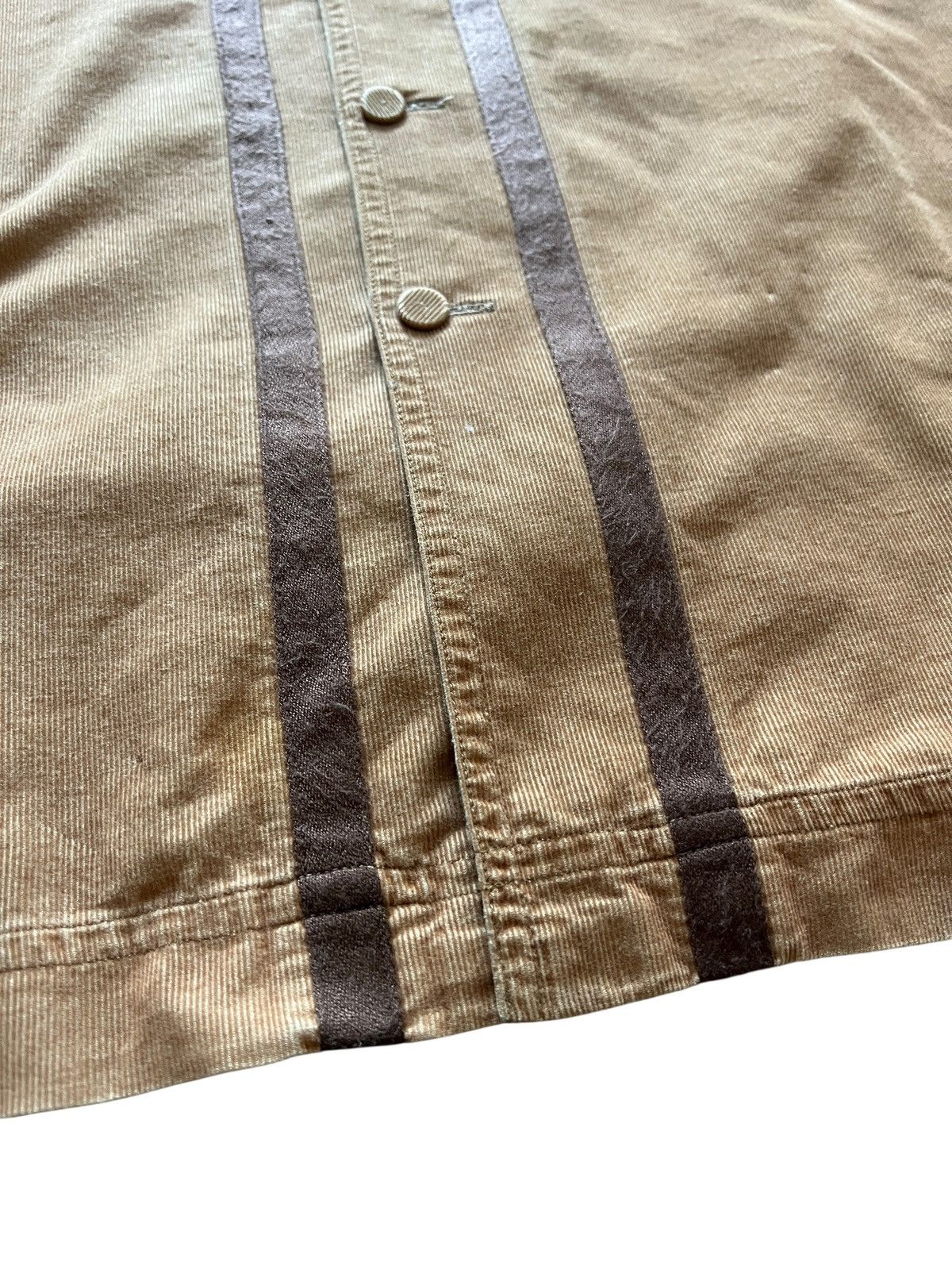 Hai Sporting Gear 1990s Hai Sporting Gear Issey Miyake Corduroy Button Shirt Size US L / EU 52-54 / 3 - 4 Thumbnail