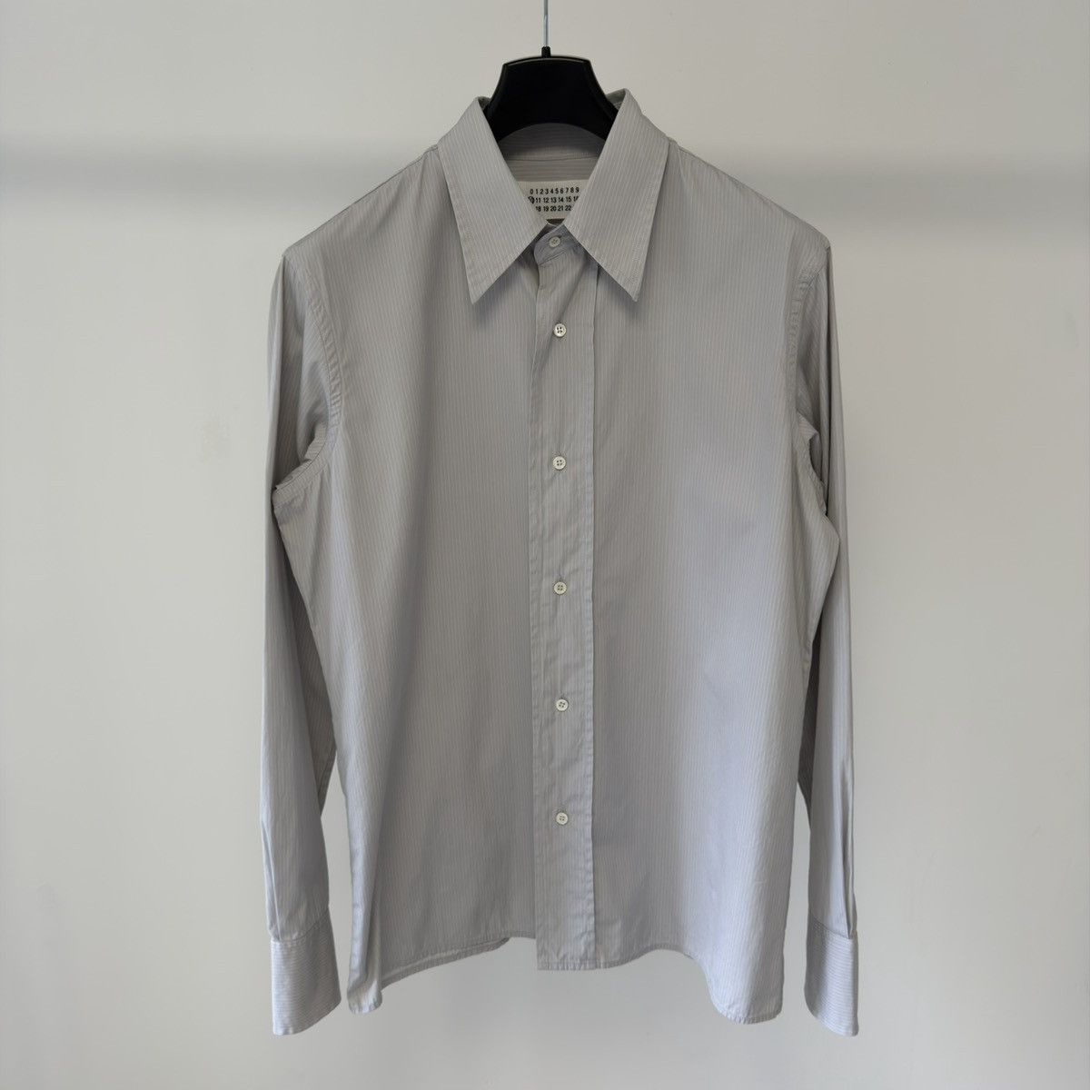 Maison Margiela A/W 02 ‘Oversized Button Track’ Striped Shirt Size US L / EU 52-54 / 3 - 13 Thumbnail