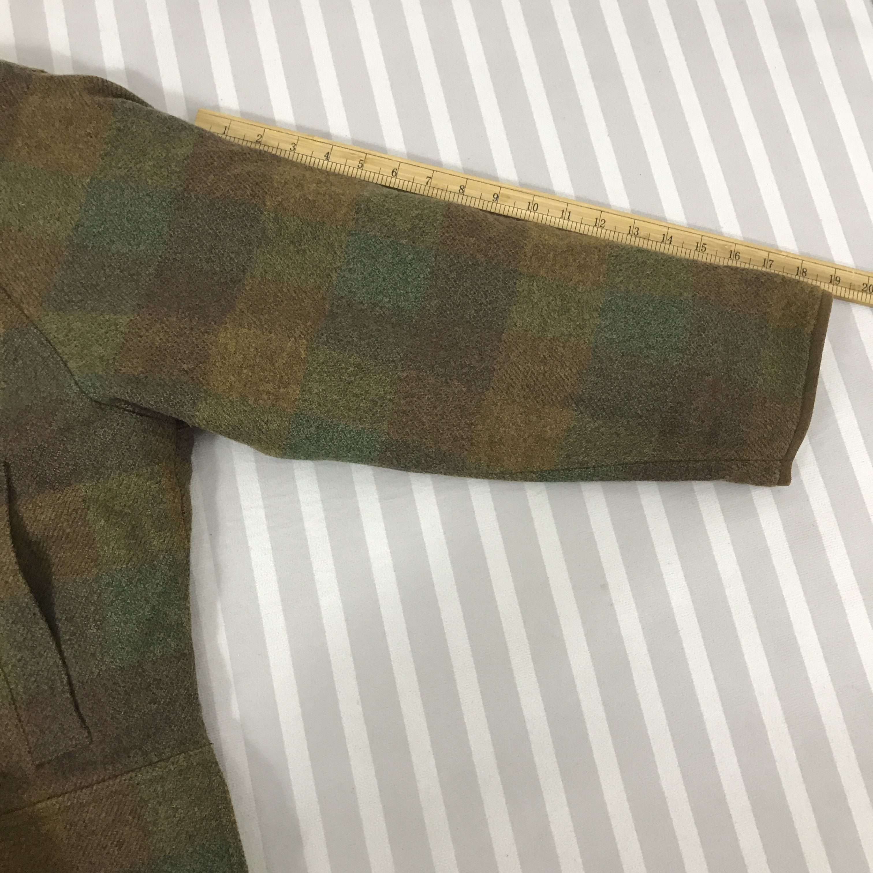 Paul Stuart Vintage Paul Stuart Wool Tartan zipper Jacket Size US S / EU 44-46 / 1 - 6 Thumbnail