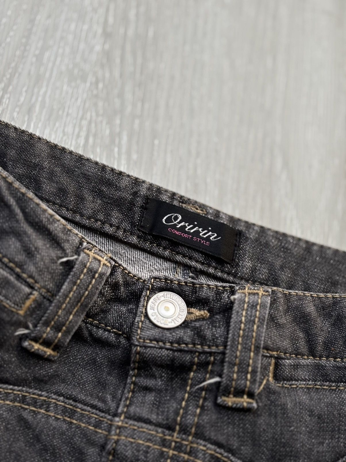 Japanese Brand ORIRIN laceup flare jeans Size US 26 / EU 42 - 4 Thumbnail