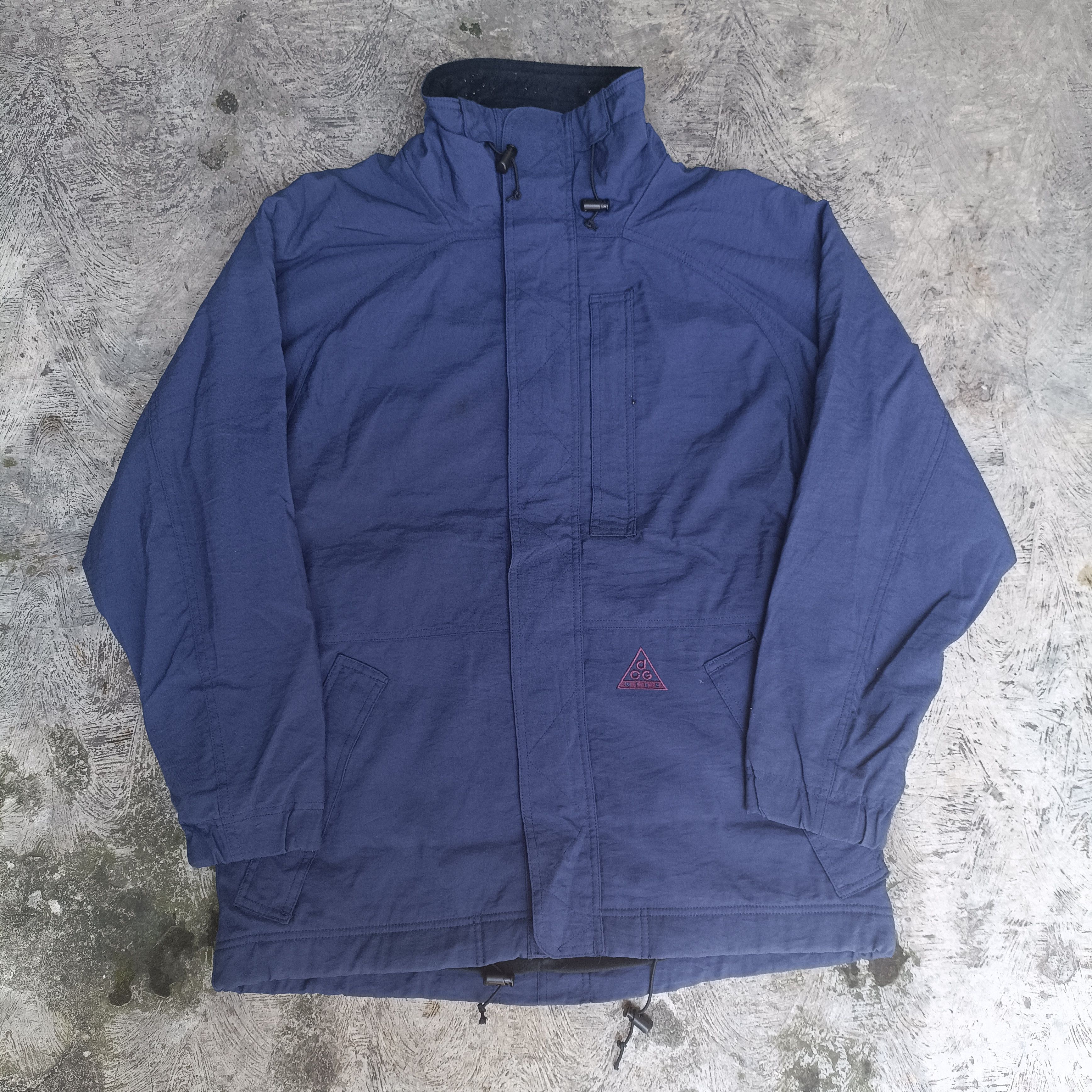 Nike ACG Vintage Nike ACG Parka micro-loft Jacket Size US L / EU 52-54 / 3 - 1 Thumbnail