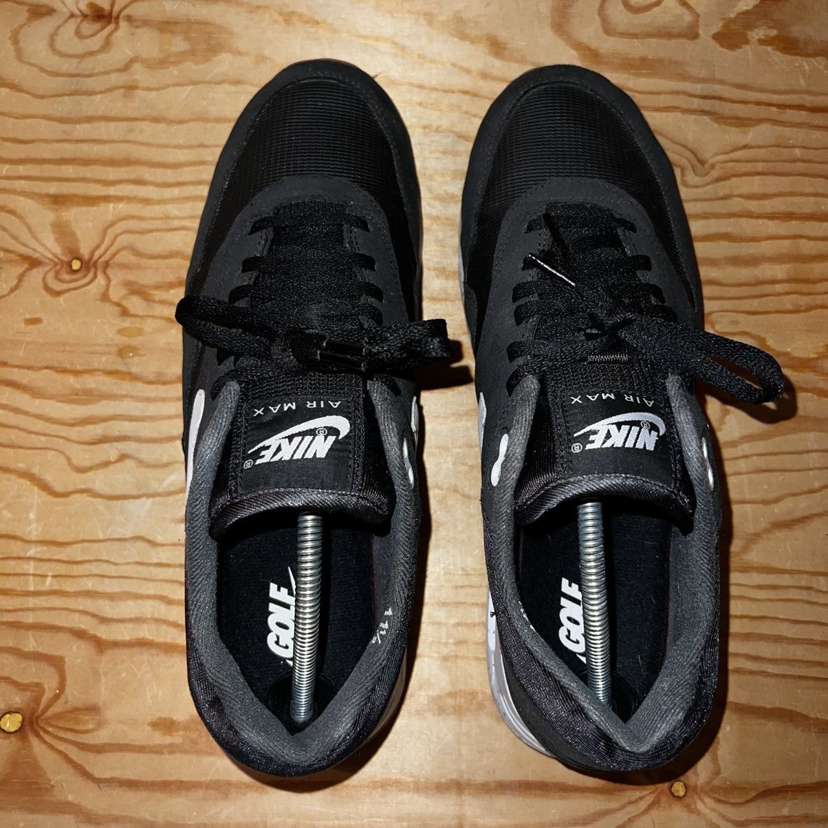 Nike NIKE AIR MAX 1 86 OG GOLF BIG BUBBLE BLACK SHOES Size US 11.5 / EU 44-45 - 5 Thumbnail