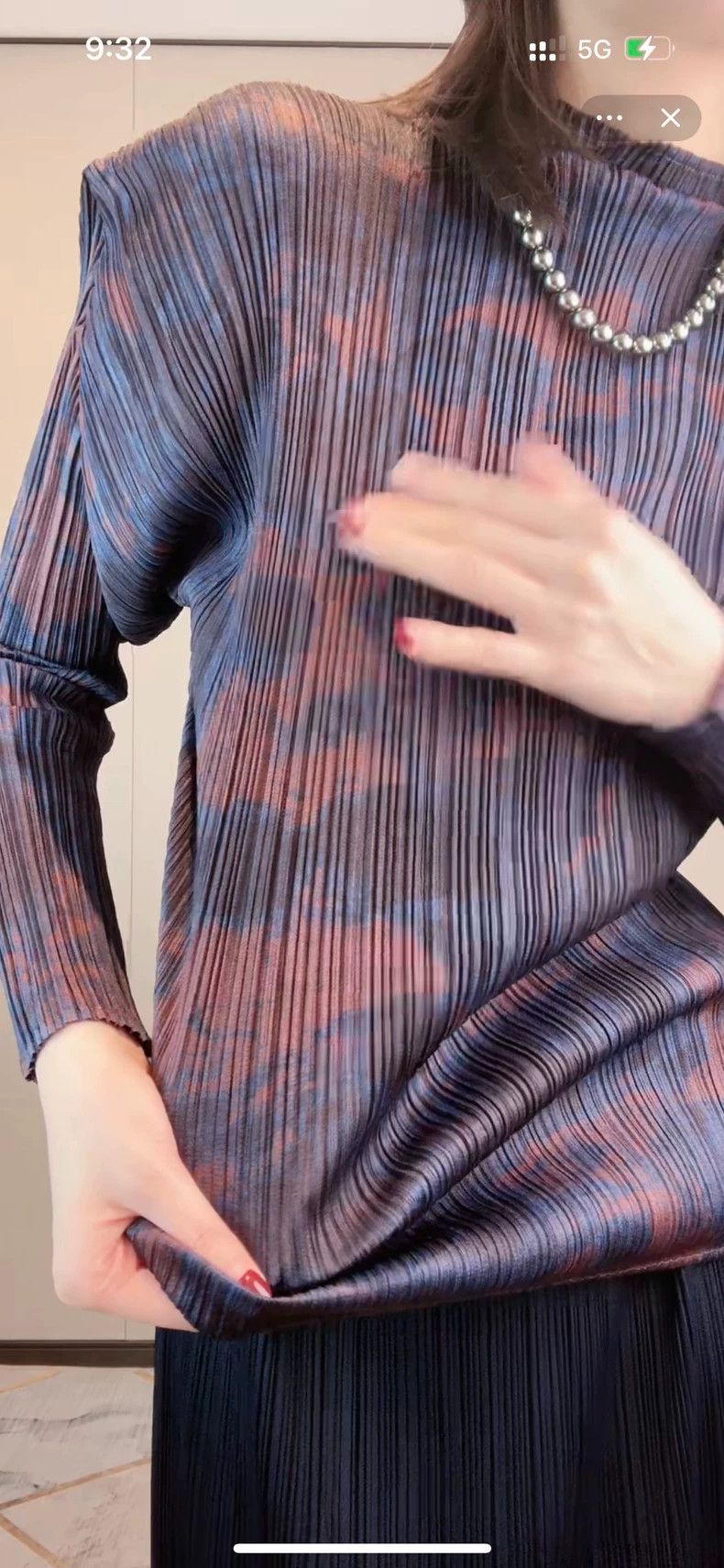 Issey Miyake Issey Miyake Smudged top Size L / US 10 / IT 46 - 4 Thumbnail