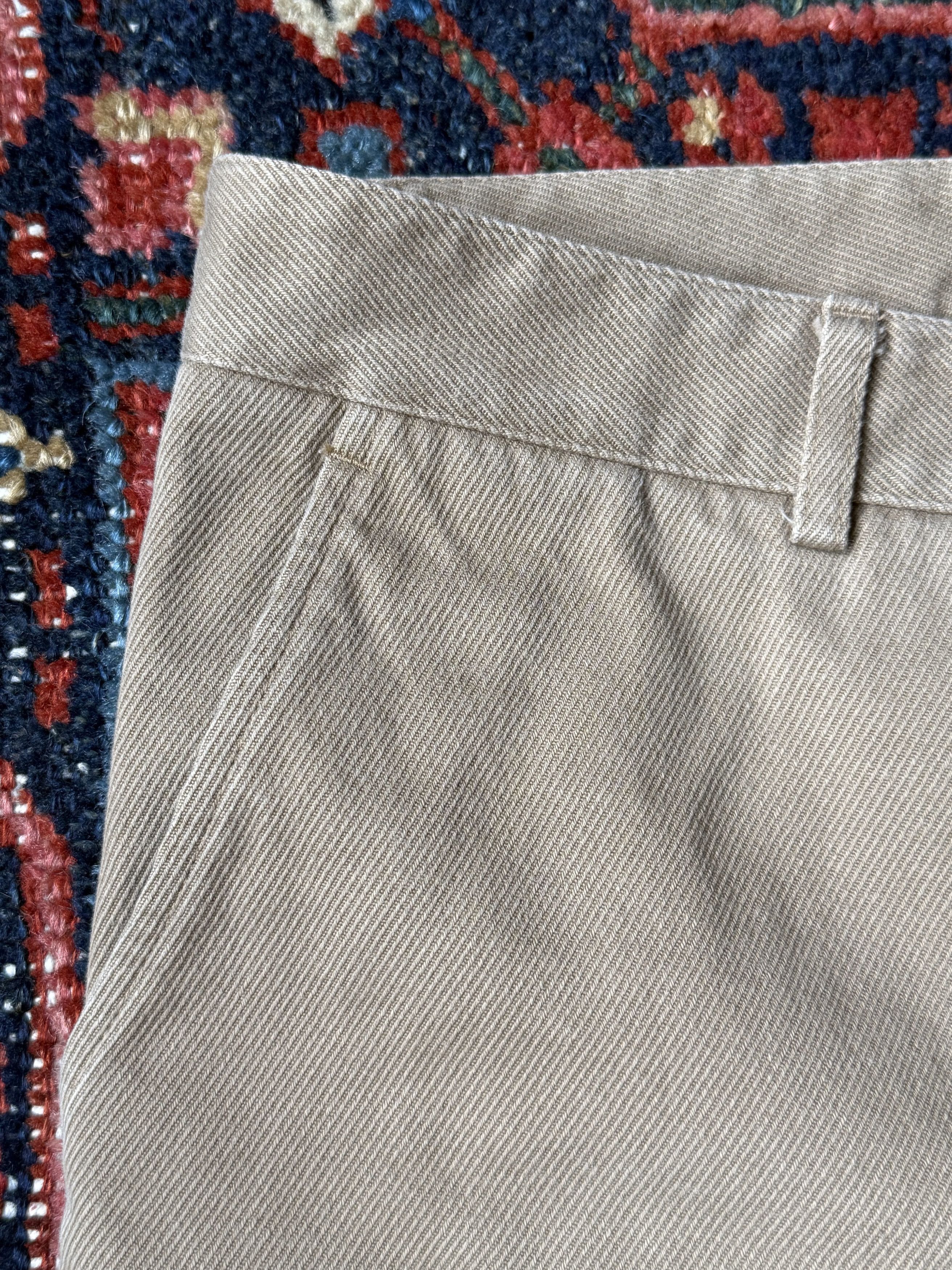 Steven Alan Khaki Corduroy Chino Size US 30 / EU 46 - 4 Thumbnail