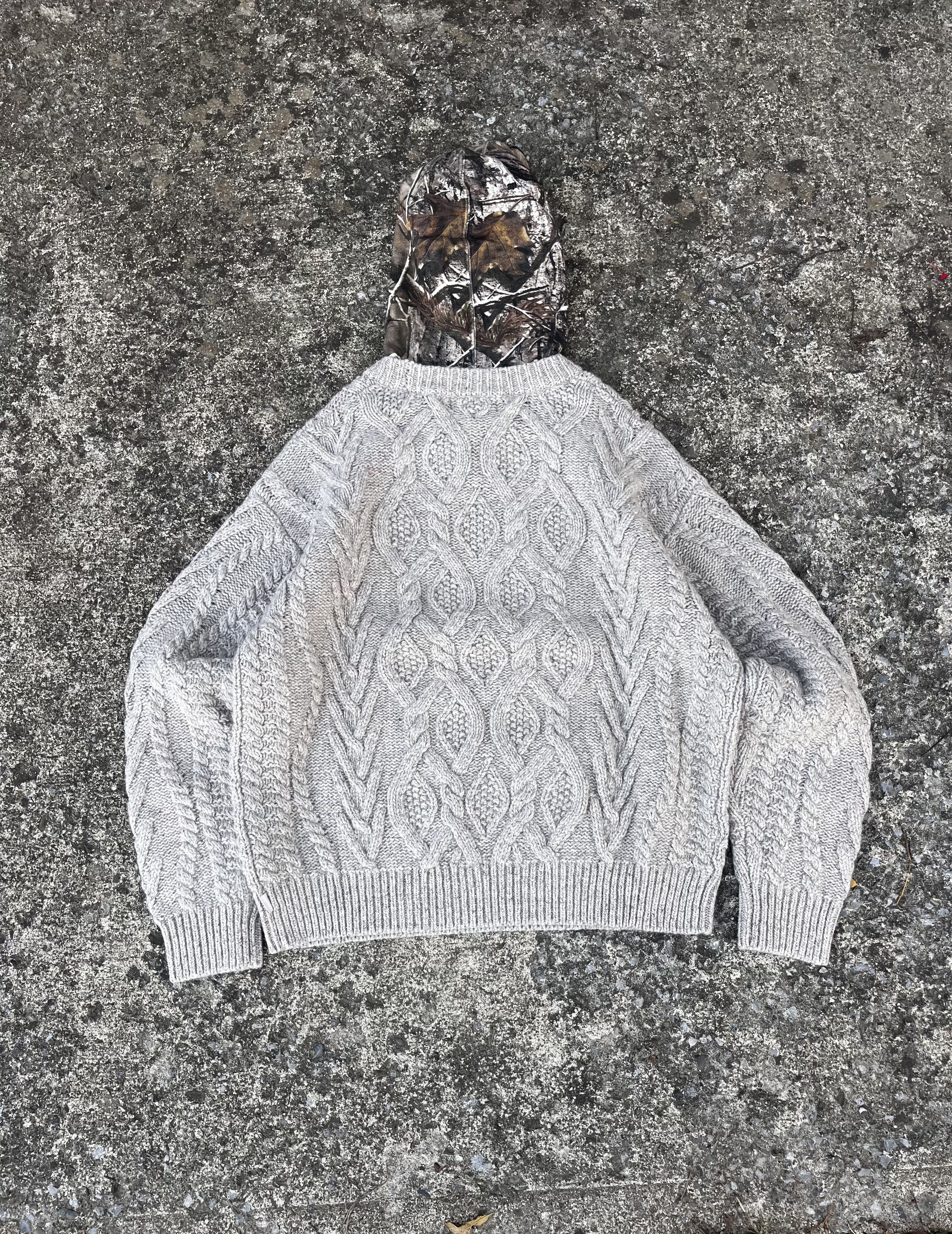 Supreme Supreme FW25 Hooded Cableknit Size US S / EU 44-46 / 1 - 5 Thumbnail