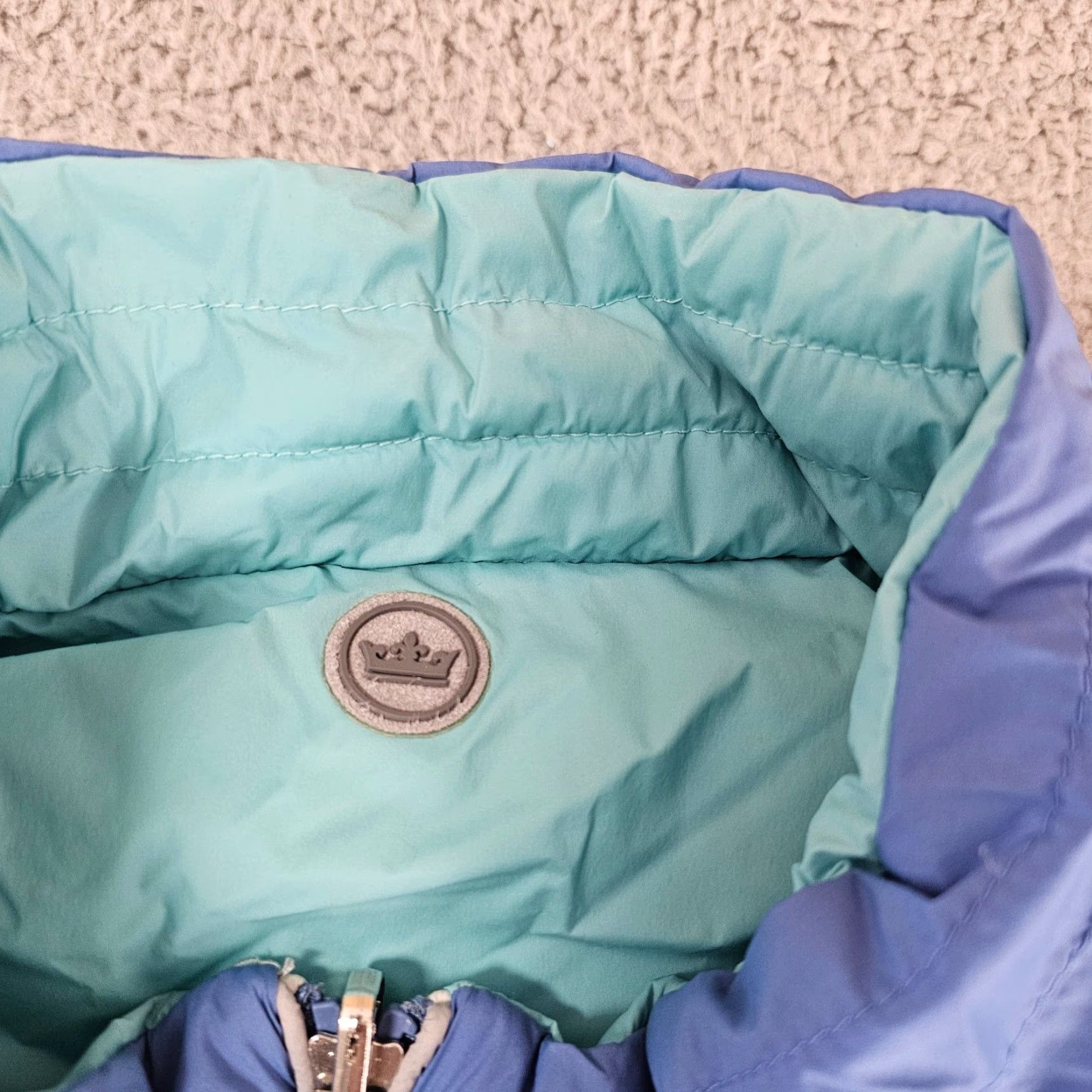 Peter Millar Peter Millar Crown Reversible Puffer Vest Mens 2X Full Zip Lightweight Blue Teal Size US XXL / EU 58 / 5 - 3 Thumbnail