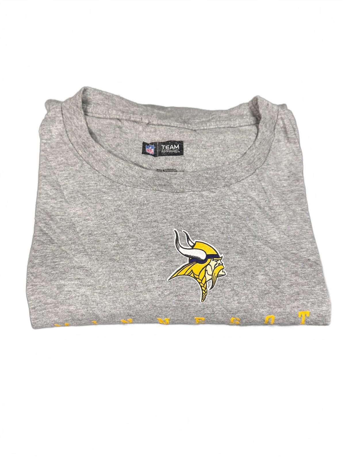 Designer Minnesota Vikings Long Sleeve T-Shirt - NFL Team Apparel Size US L / EU 52-54 / 3 - 4 Thumbnail