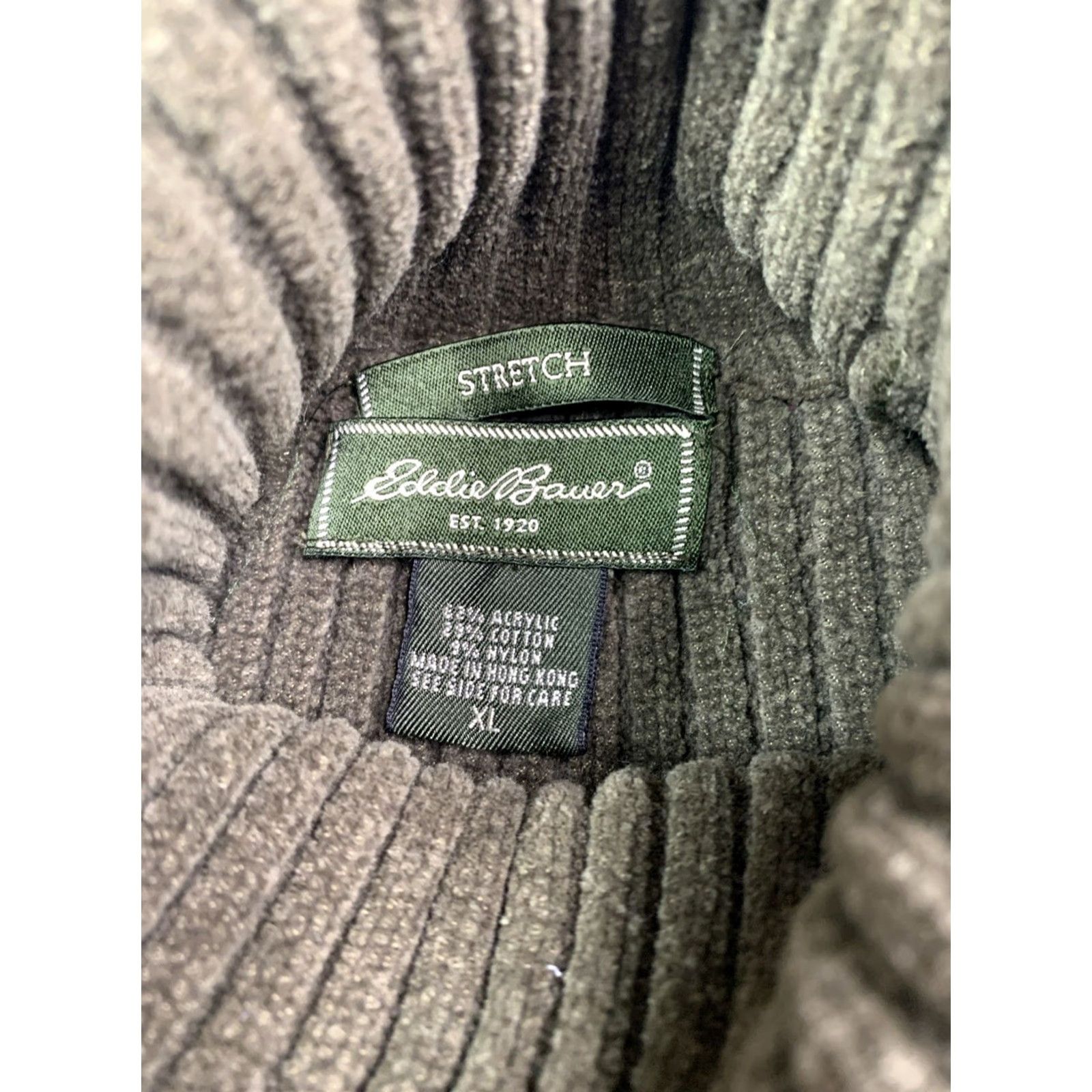Eddie Bauer VINTAGE Eddie Bauer Sweater Green Turtle Neck Knit Pullover Women XL 90s Fall Winter (Casual) Size XL / US 12-14 / IT 48-50 - 6 Thumbnail