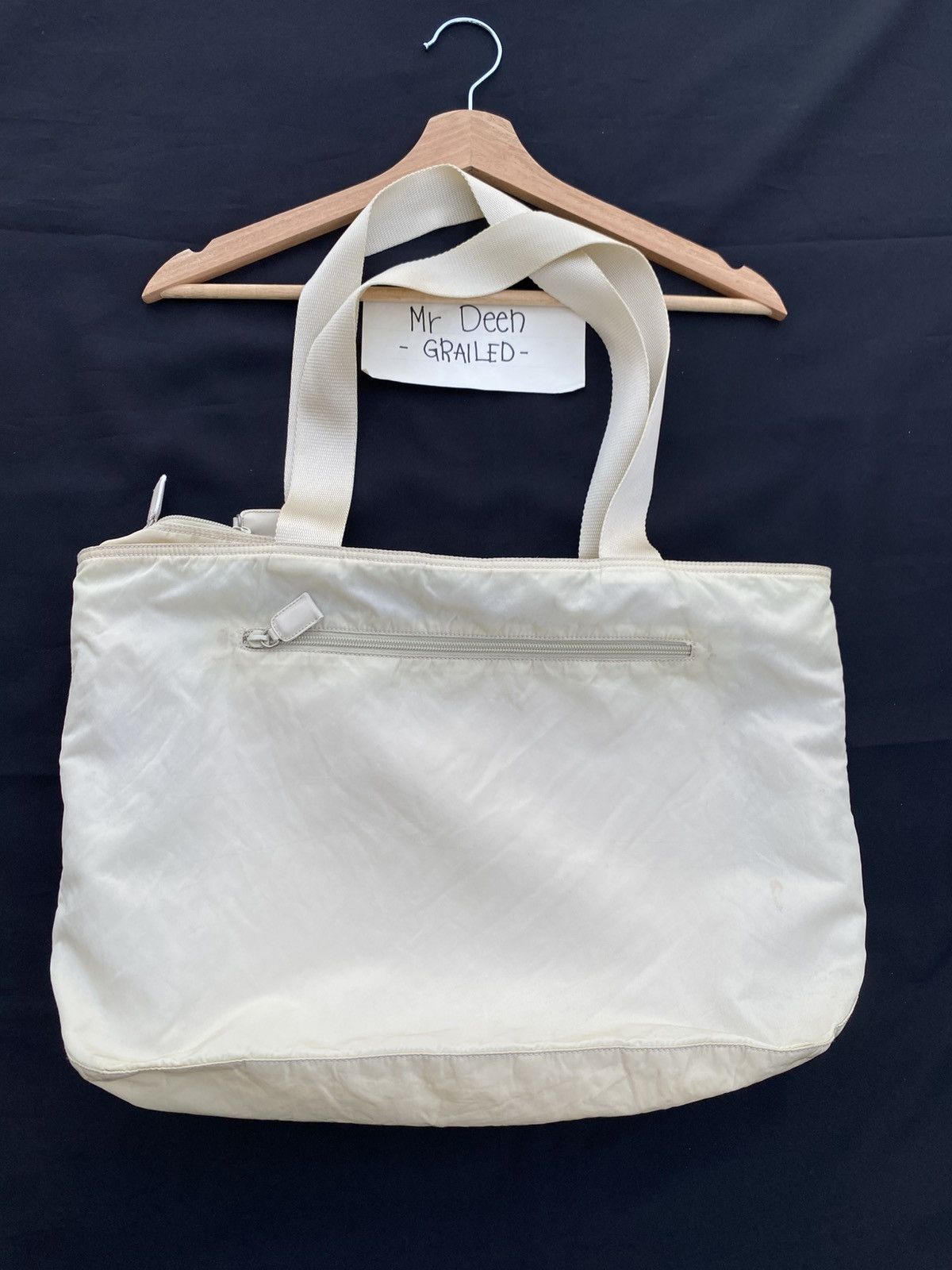 Prada Rare Vintage PRADA Nylon Tote Bag Size ONE SIZE - 22 Thumbnail