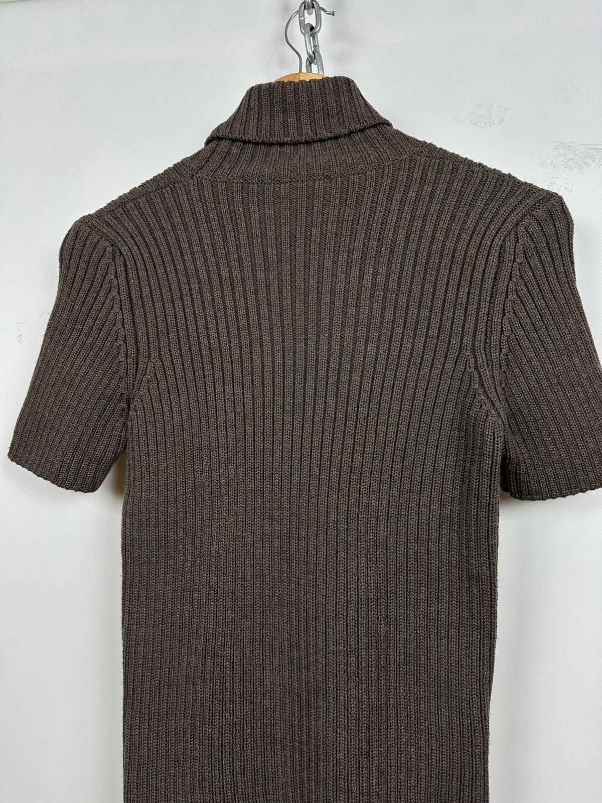 Prada Vintage Prada Sport Wool Knit Short Sleeve Sweater Size M / US 6-8 / IT 42-44 - 10 Thumbnail