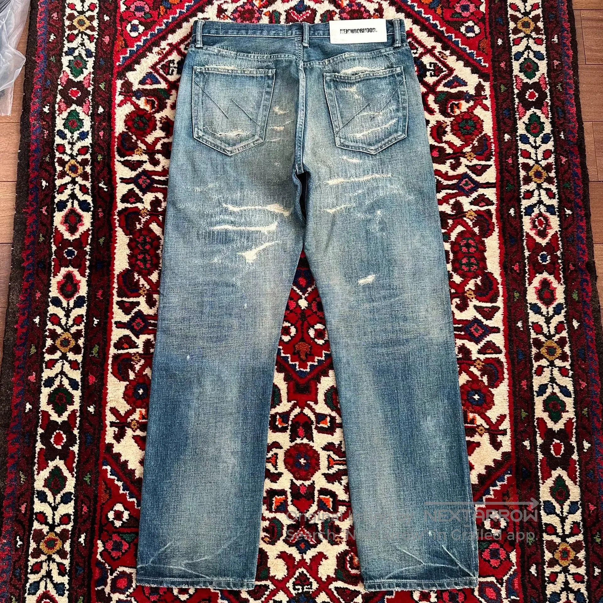 Neighborhood NEIGHBORHOOD 21SS Distressed Jeans. Size US 30 / EU 46 - 2 Thumbnail