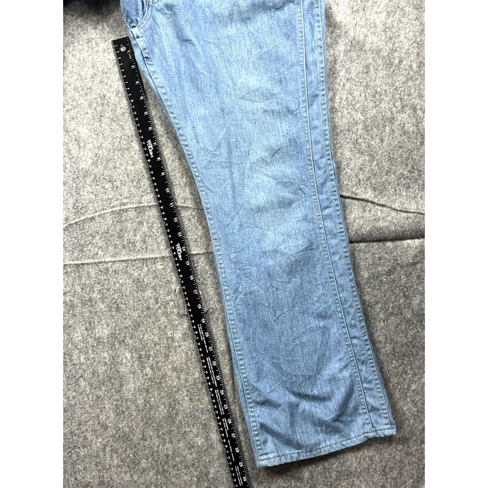 Levi's VINTAGE Levi’s Men's Jeans ORANGE TAB Regular Fit Flat Front Light Denim 38x30 Pants Blue Regular 90s Mens Size US 38 / EU 54 - 7 Thumbnail