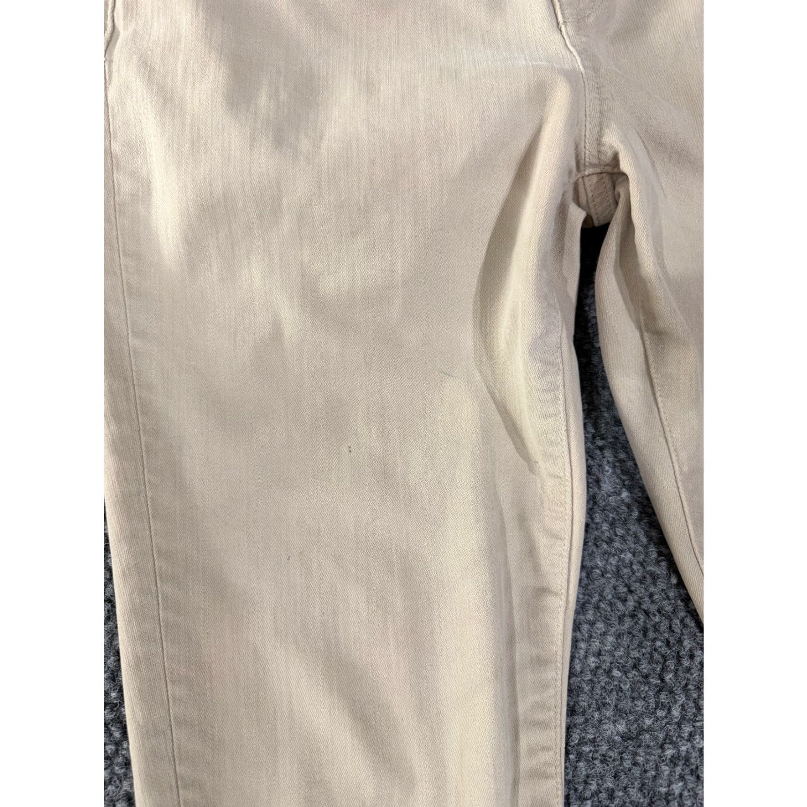 Ralph Lauren Lauren Ralph Lauren Jeans Womens 10 Beige Straight Leg Stretch Regular 5-Pocket Denim Vintage No Womens Size 32" / US 10 / IT 46 - 5 Thumbnail
