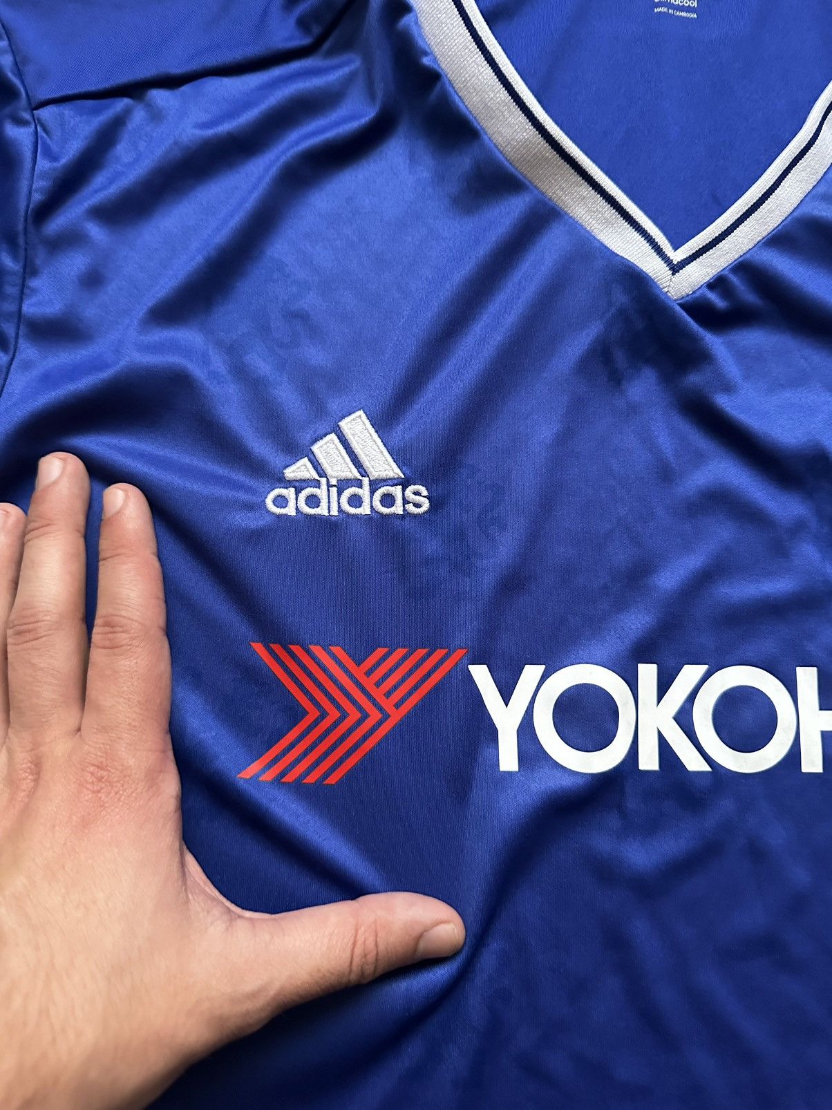 Nike 2016/17 Adidas Chelsea FC Home Soccer Jersey Size US XXL / EU 58 / 5 - 5 Thumbnail