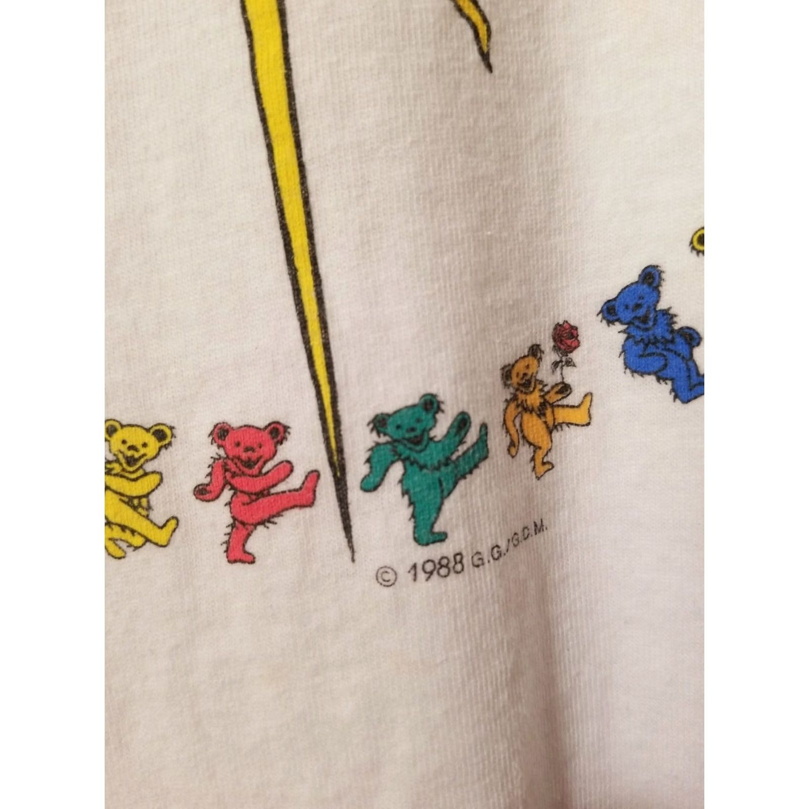 Anvil VINTAGE Grateful Dead EVERYBODY DANCING Rare Band Shirt XL Shirt Mens Size US XL / EU 56 / 4 - 3 Thumbnail