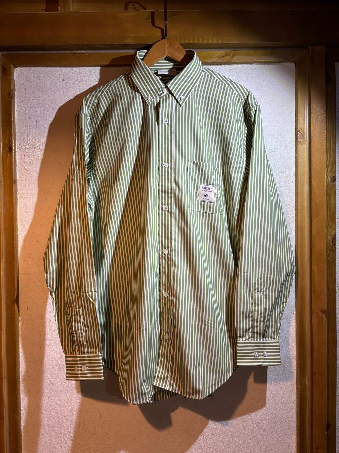 Drole De Monsieur Drole de Monsieur Striped Shirt Size US M / EU 48-50 / 2 - 1 Thumbnail