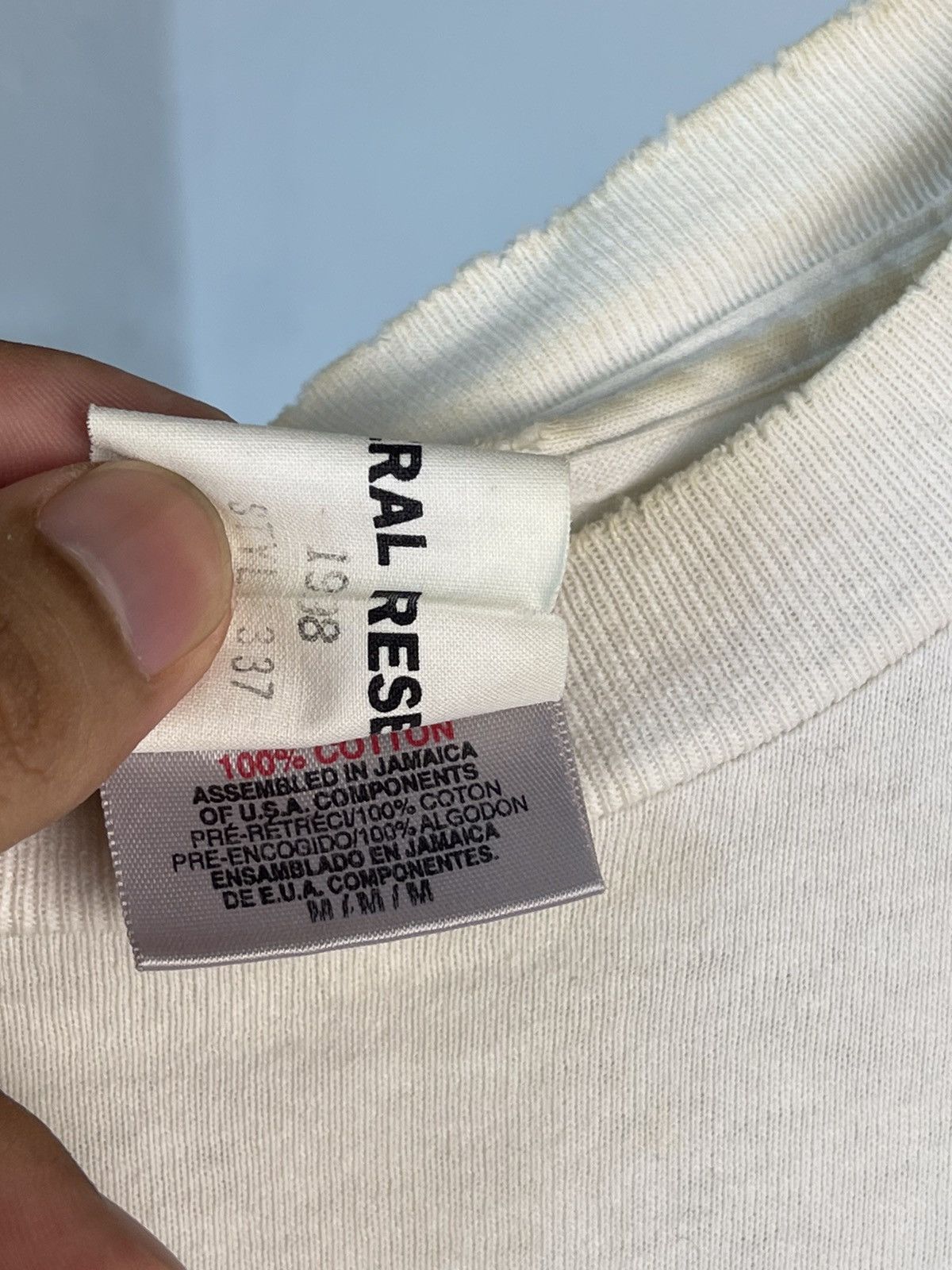 General Research Archive S/S98 General Reseach ‘Life Tour’ Tee A1 Size US M / EU 48-50 / 2 - 15 Thumbnail