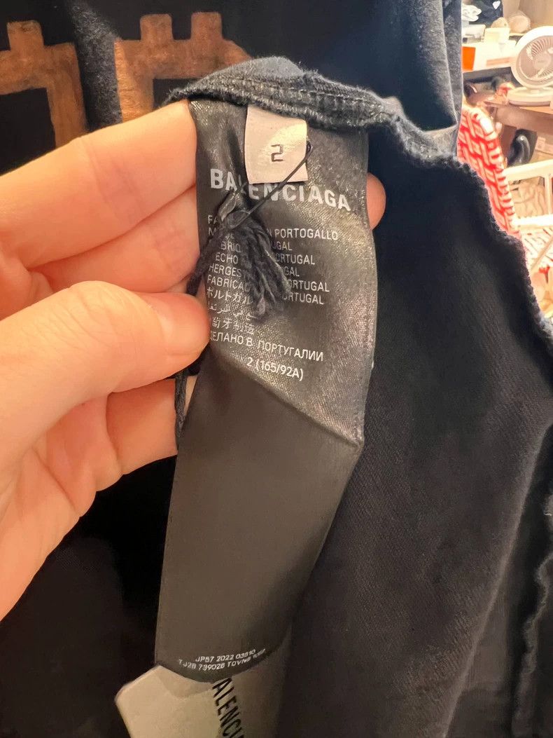 Balenciaga Balenciaga Bitcoin Graphic Short Sleeve Size US M / EU 48-50 / 2 - 4 Thumbnail