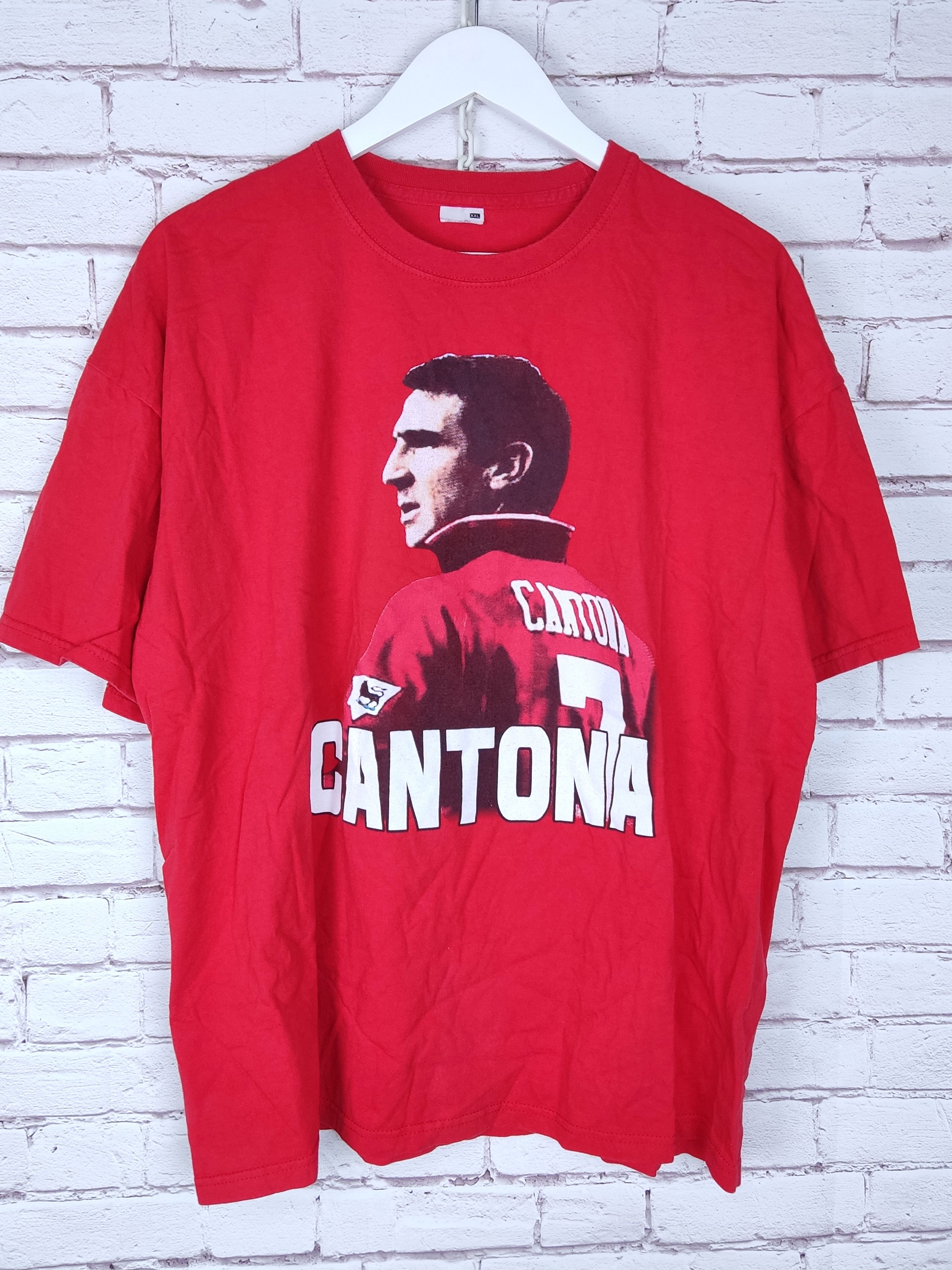 Fruit Of The Loom Vintage Eric Cantona #7 Tee. Size - XXL Size US XXL / EU 58 / 5 - 1 Thumbnail