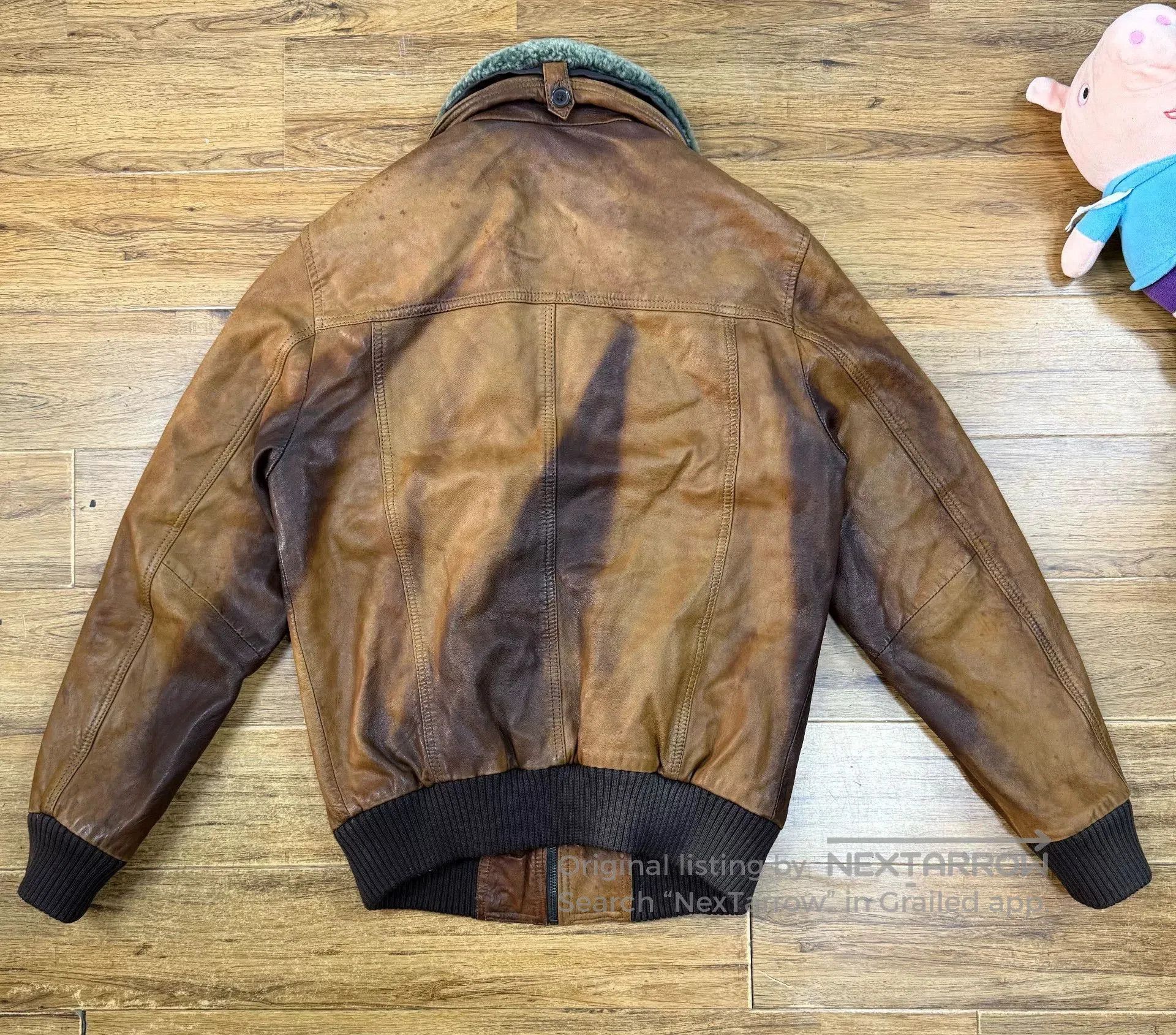 LLOYD Classic German Leather Jacket G1 Style. Size US M / EU 48-50 / 2 - 2 Thumbnail