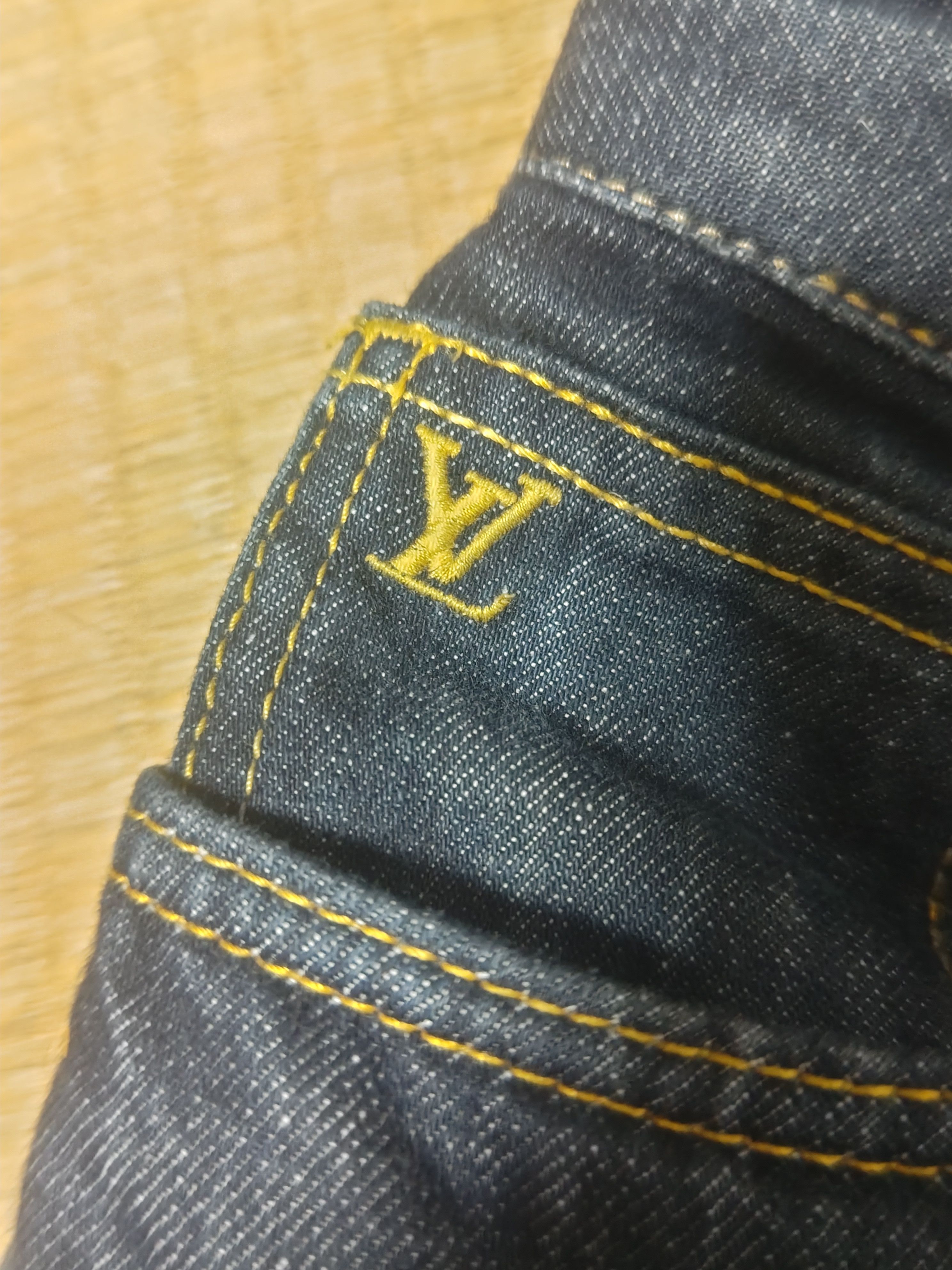 Louis Vuitton 100%cotton denim pants Size US 28 / EU 44 - 6 Thumbnail