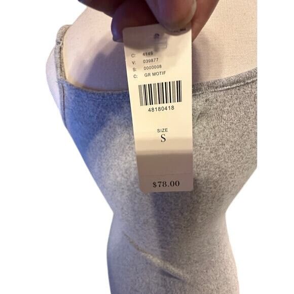 Anthropologie Anthropologie Sleeveless Midi Dress In Gray & Yellow Stripe Size S / US 4 / IT 40 - 6 Thumbnail