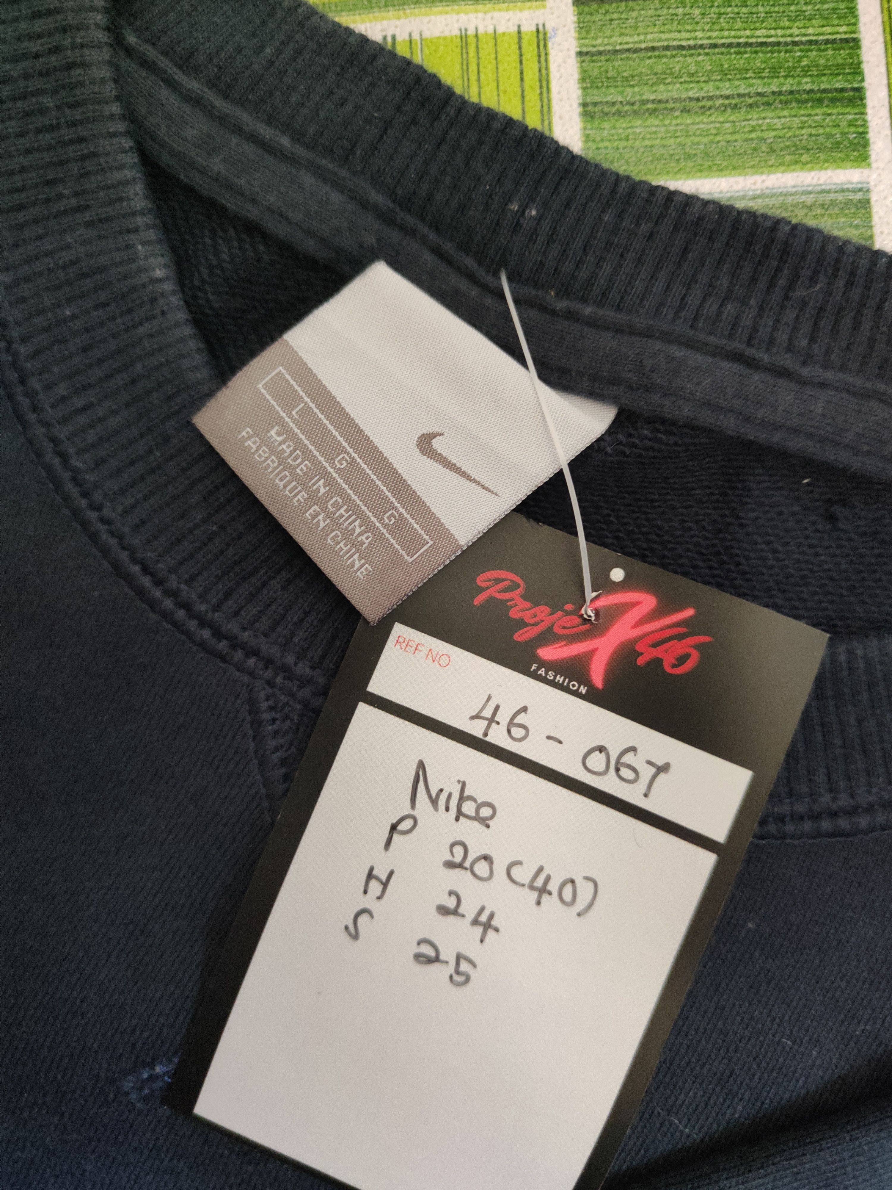 Nike DL Nike Navy Sweatshirts #46-067 Size US M / EU 48-50 / 2 - 14 Thumbnail