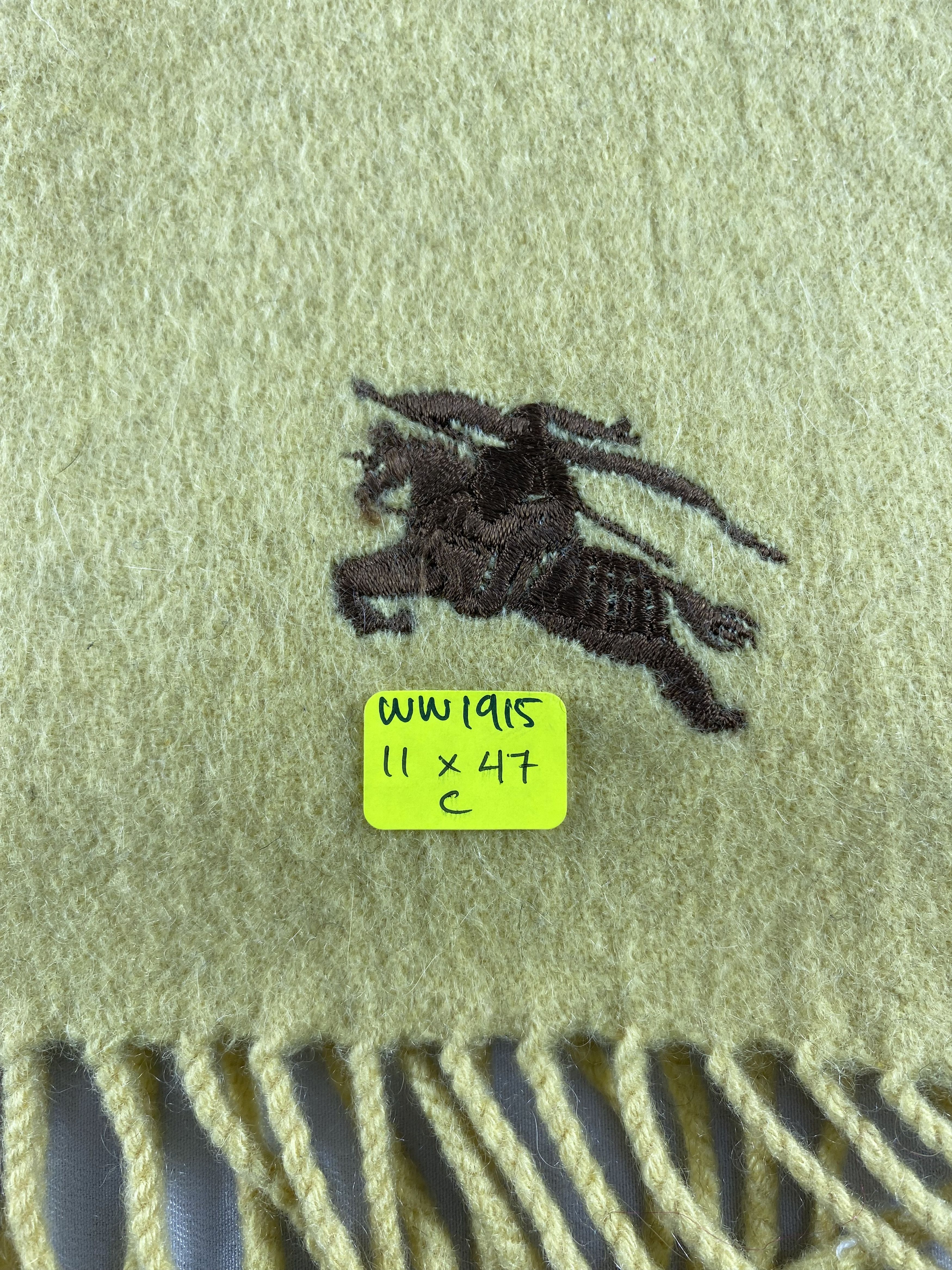 Burberry × Vintage Burberry Scarf / Muffler / Neckwear - WW1915 Size ONE SIZE - 5 Thumbnail
